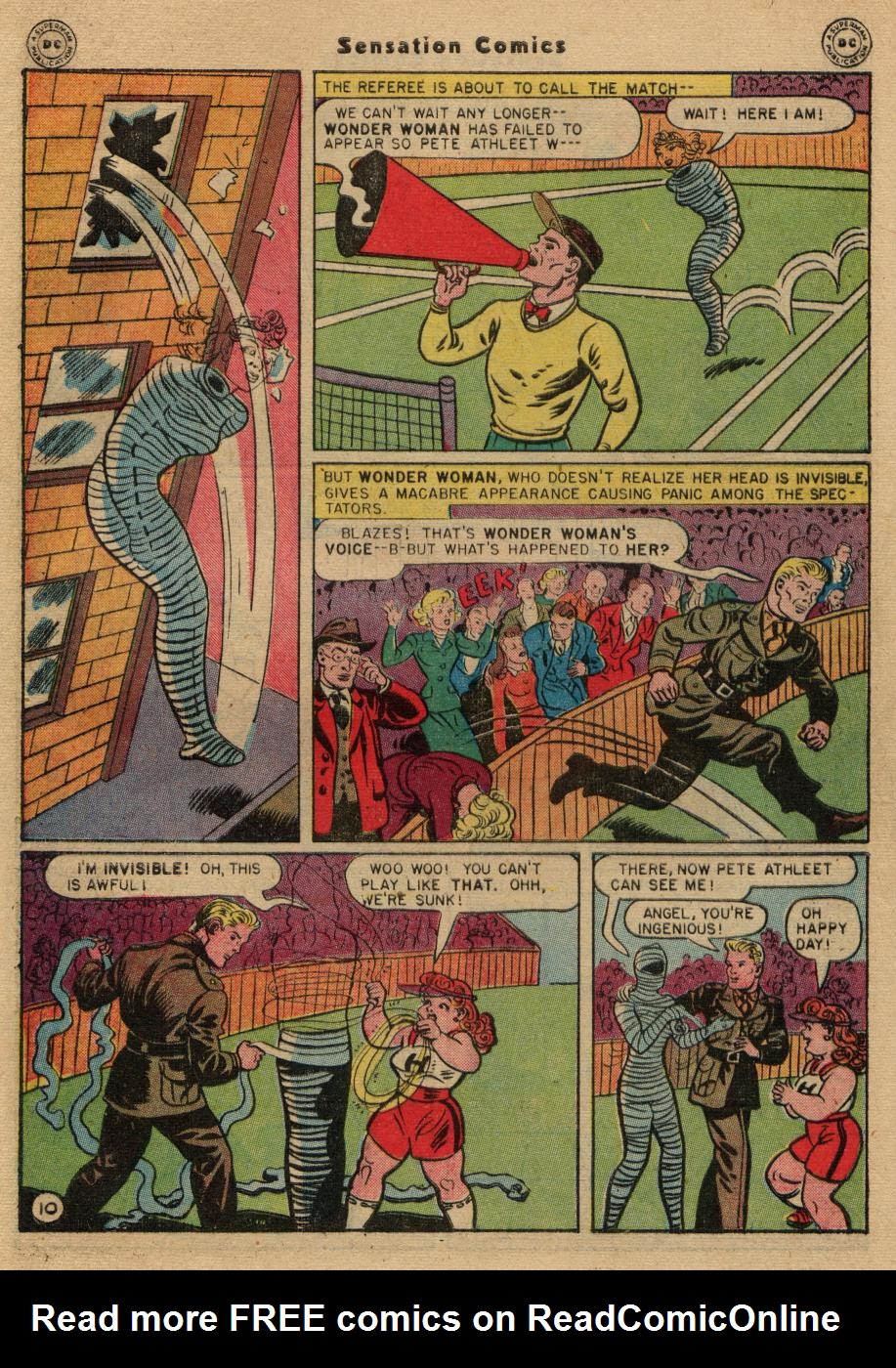 Read online Sensation (Mystery) Comics comic -  Issue #61 - 12