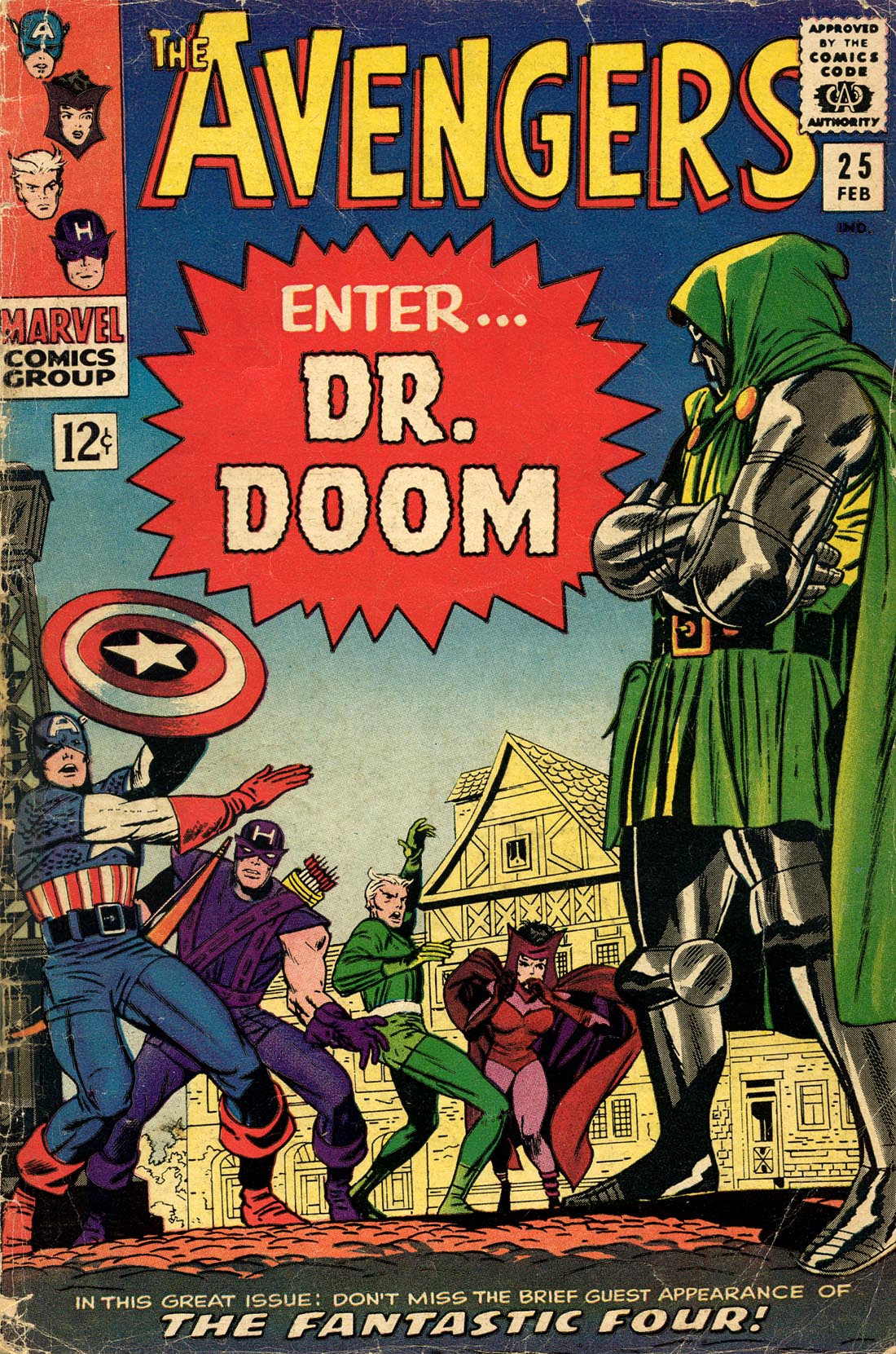 Read online The Avengers (1963) comic -  Issue #25 - 1