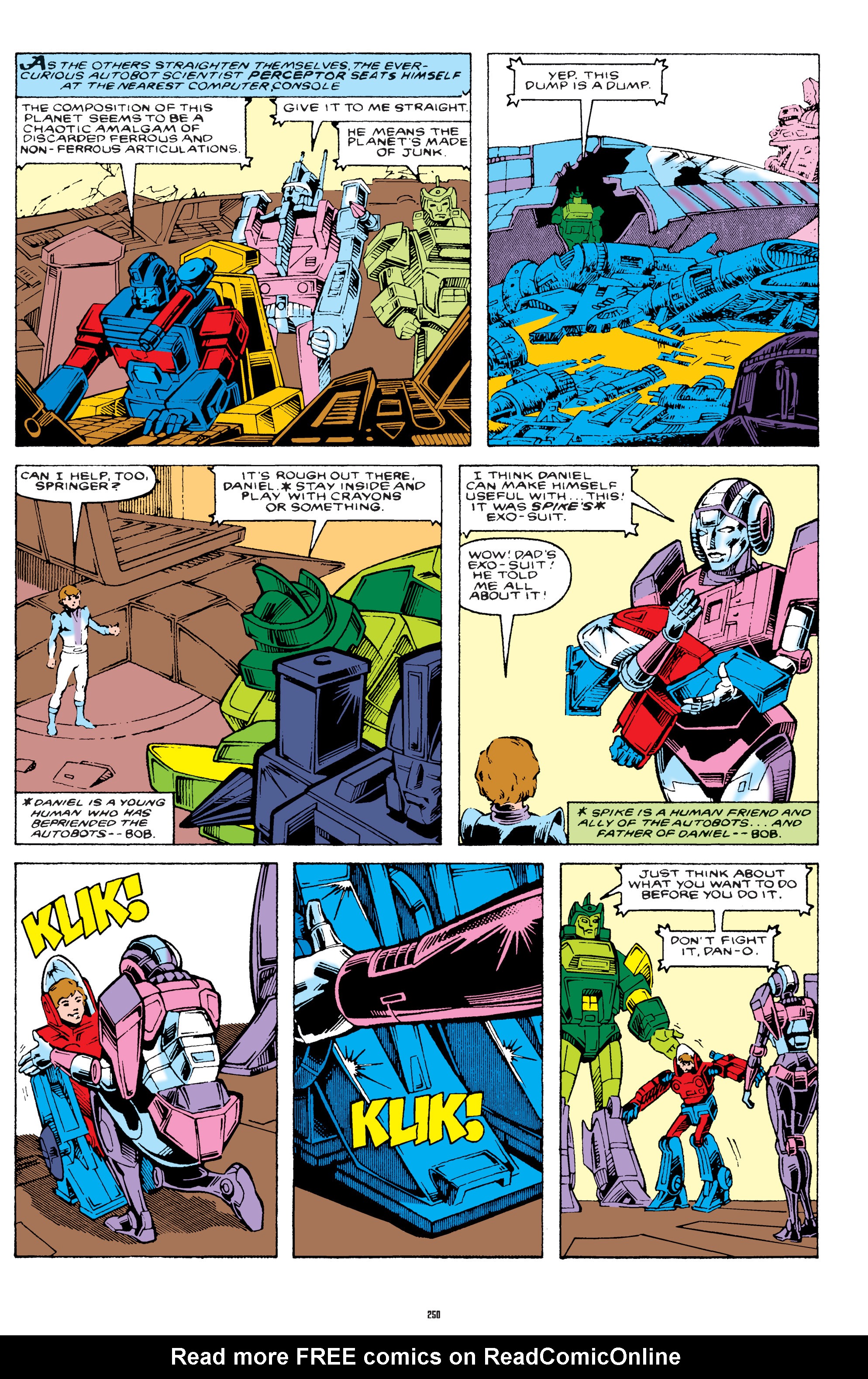 Read online The Transformers Classics comic -  Issue # TPB 7 - 249