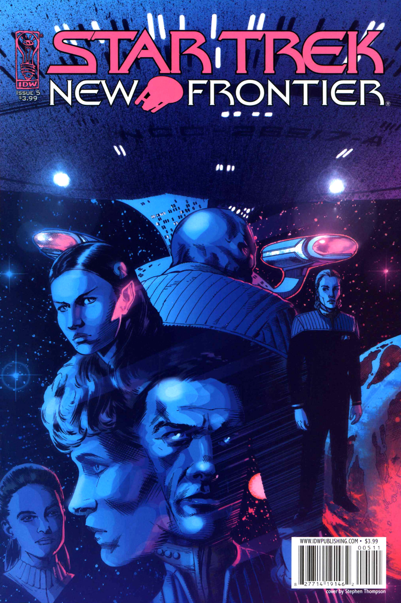 Read online Star Trek: New Frontier comic -  Issue #5 - 1