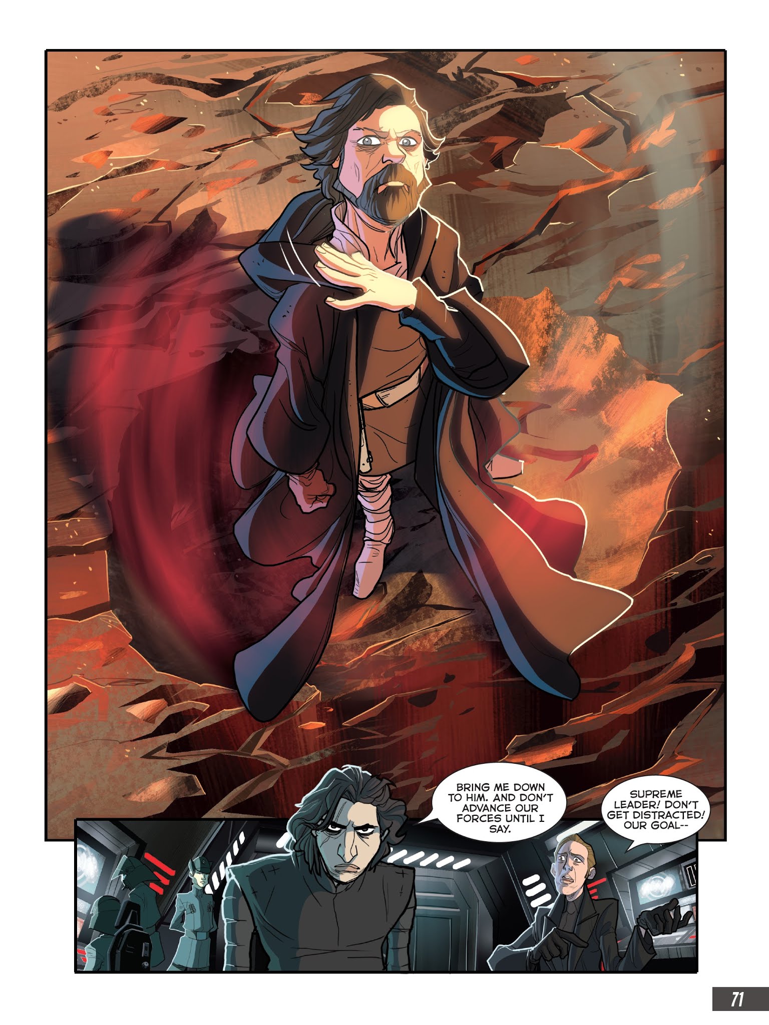 Read online Star Wars: The Last Jedi Graphic Novel Adaptation comic -  Issue # TPB - 73
