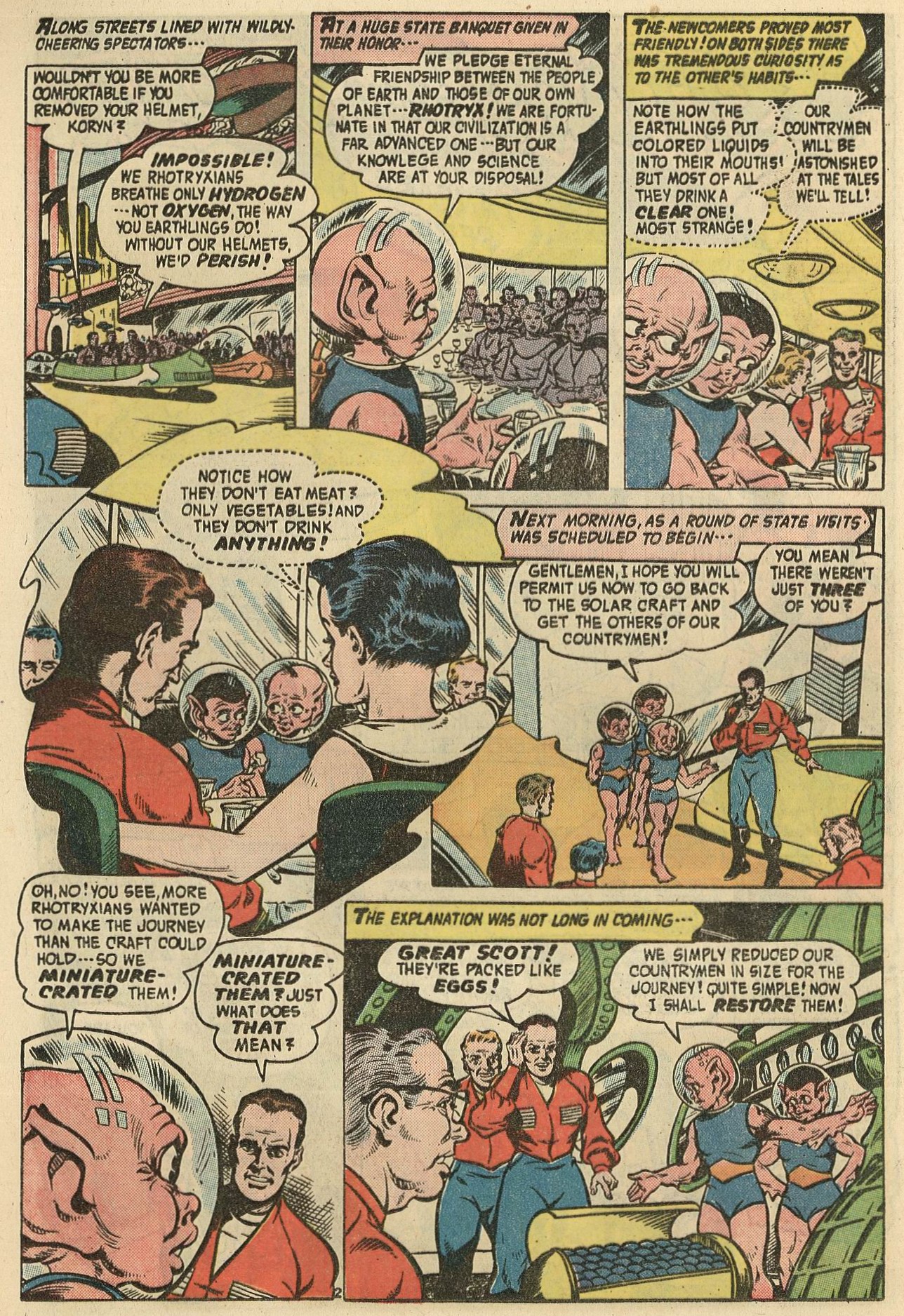 Read online Adventures Into The Unknown comic -  Issue #134 - 12