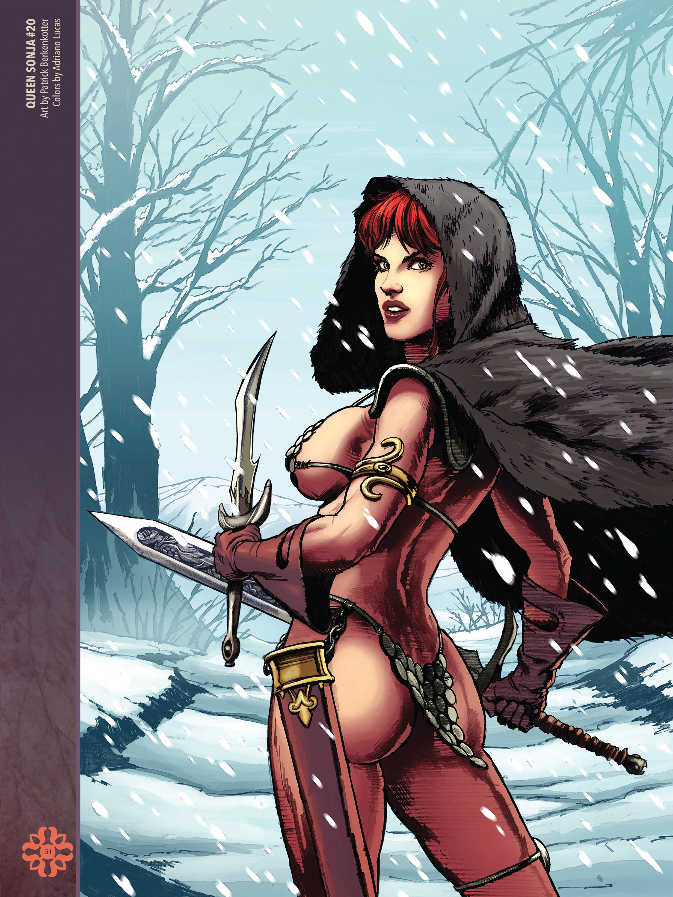 Read online The Art of Red Sonja comic -  Issue # TPB 2 (Part 1) - 51