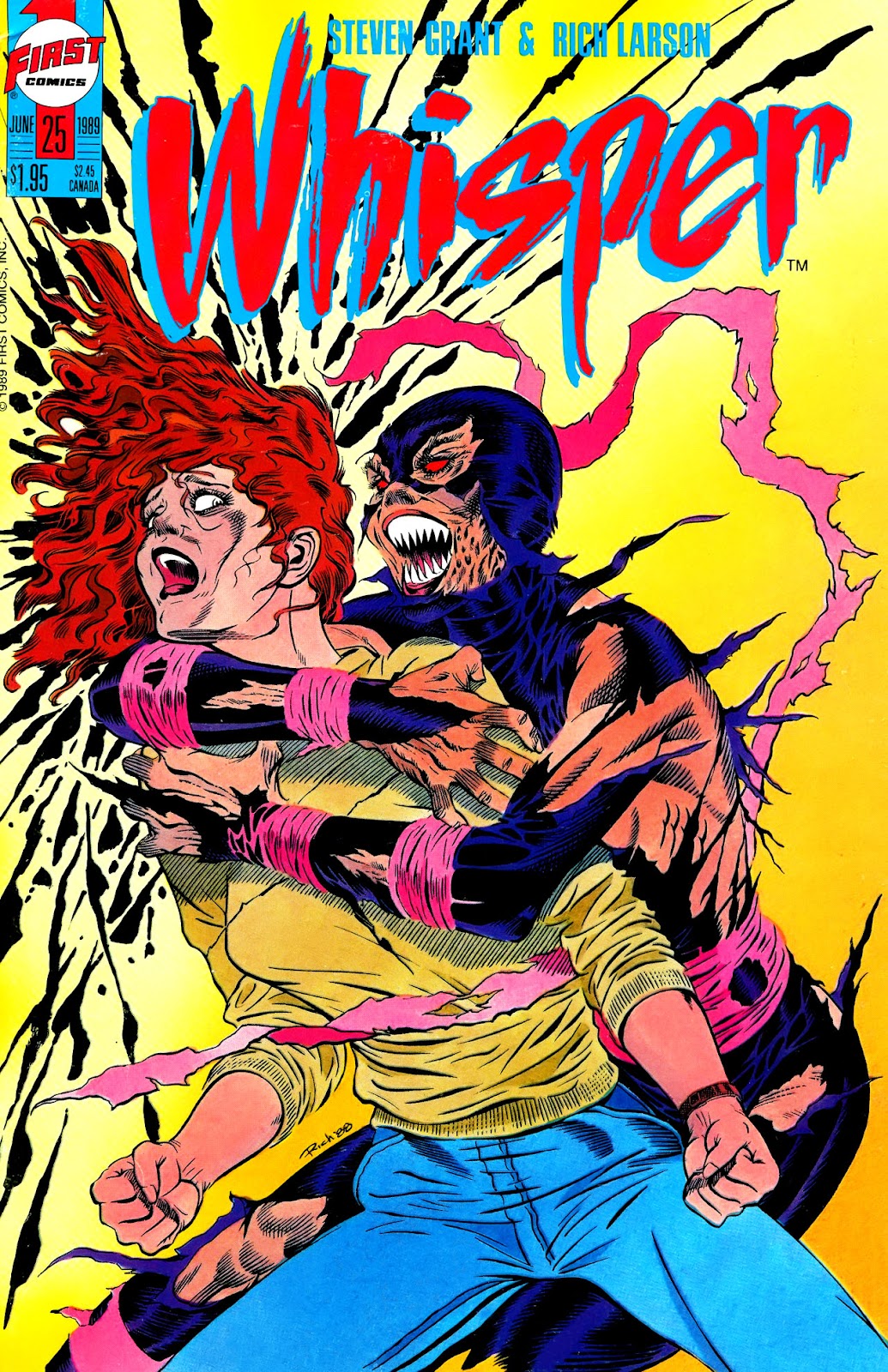 Whisper (1986) issue 25 - Page 1