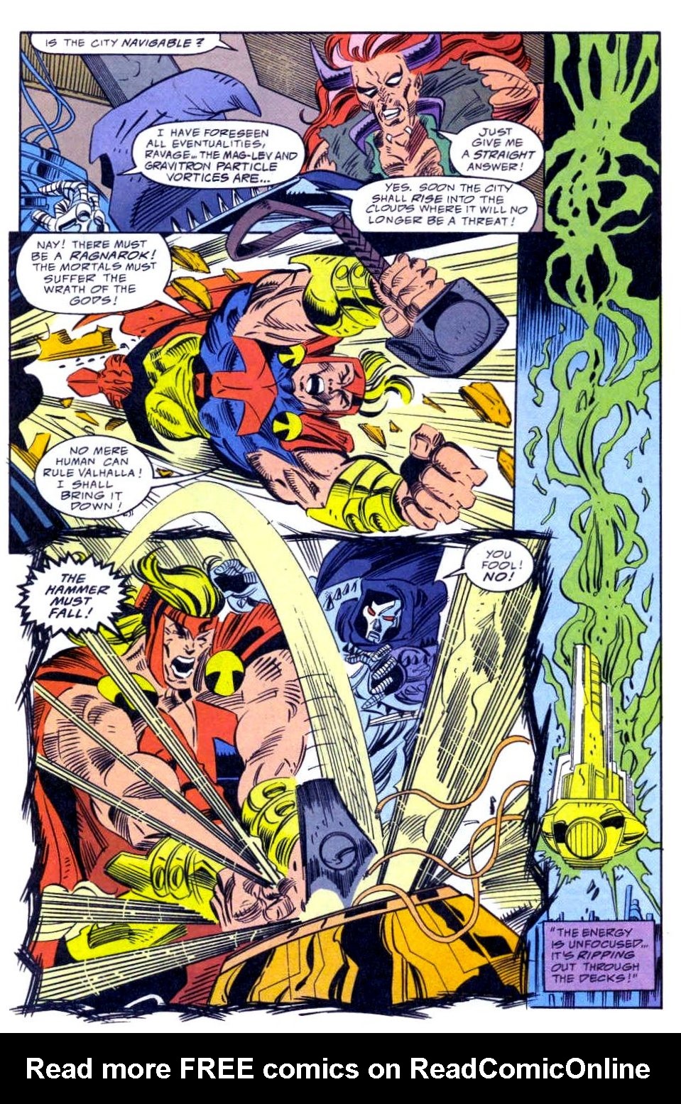 Read online Punisher 2099 comic -  Issue #13 - 16