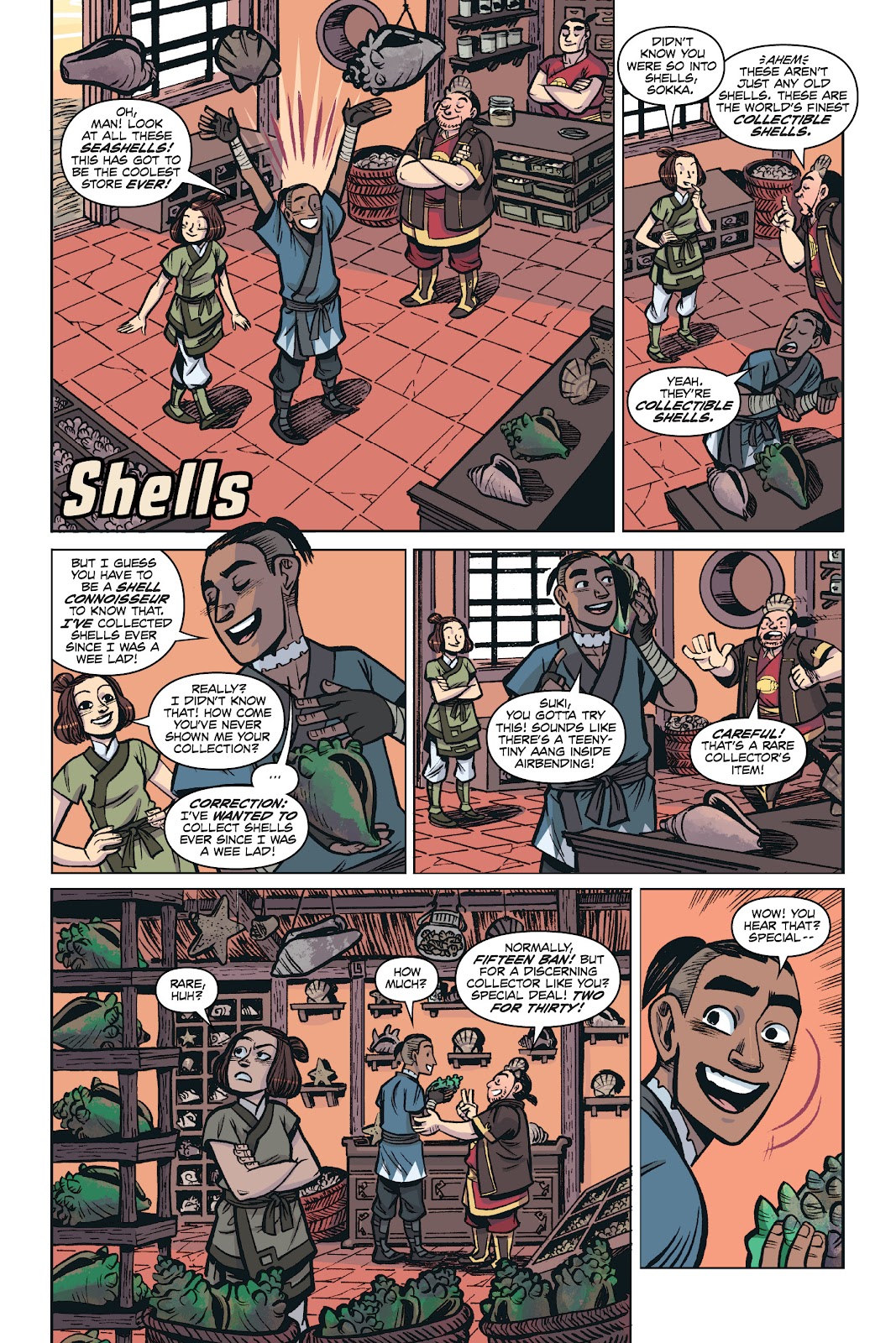 Nickelodeon Avatar: The Last Airbender - Team Avatar Tales issue TPB - Page 22