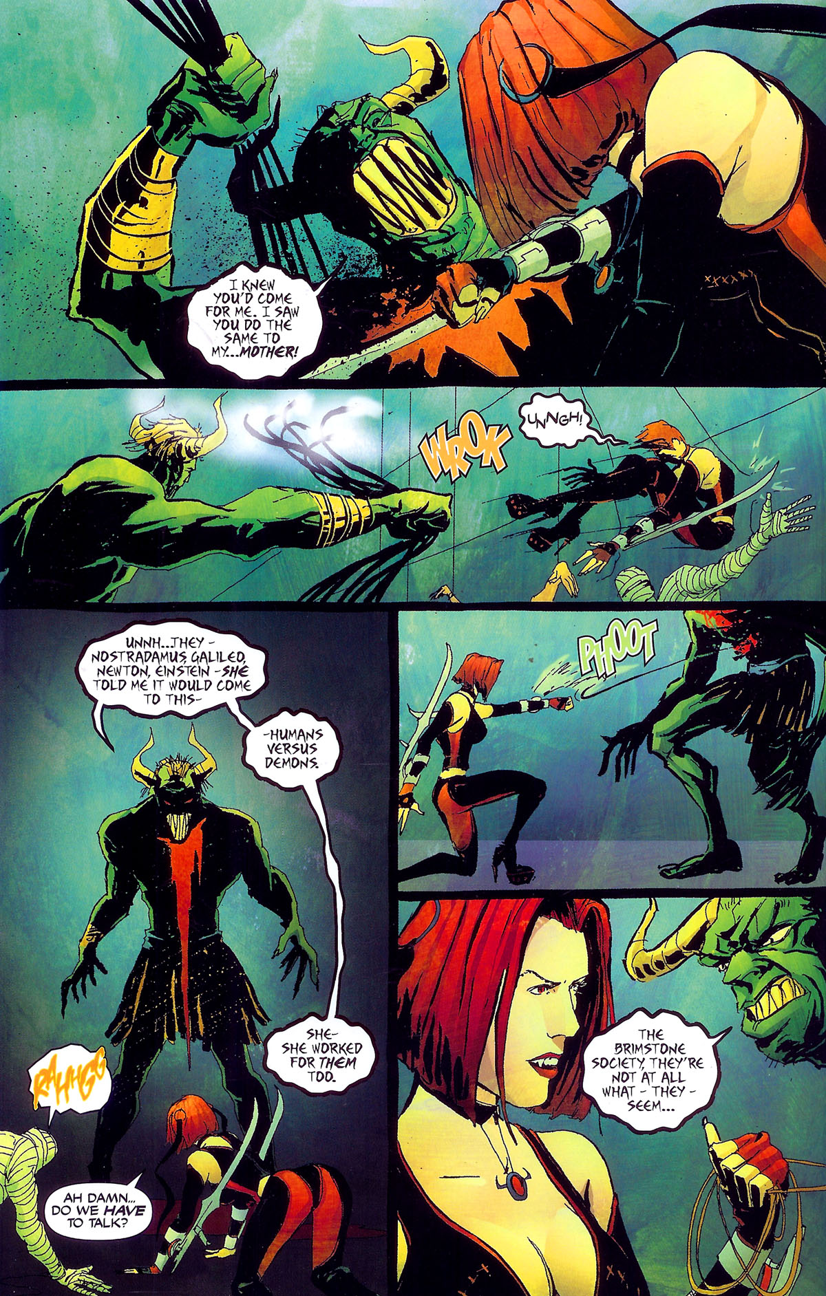 Read online BloodRayne: Seeds of Sin comic -  Issue # Full - 5