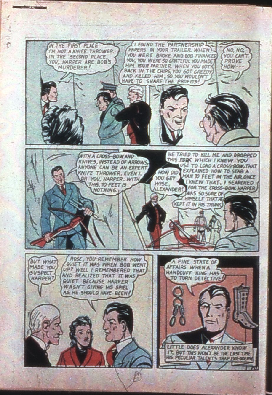 Read online Super-Magician Comics comic -  Issue #7 - 57