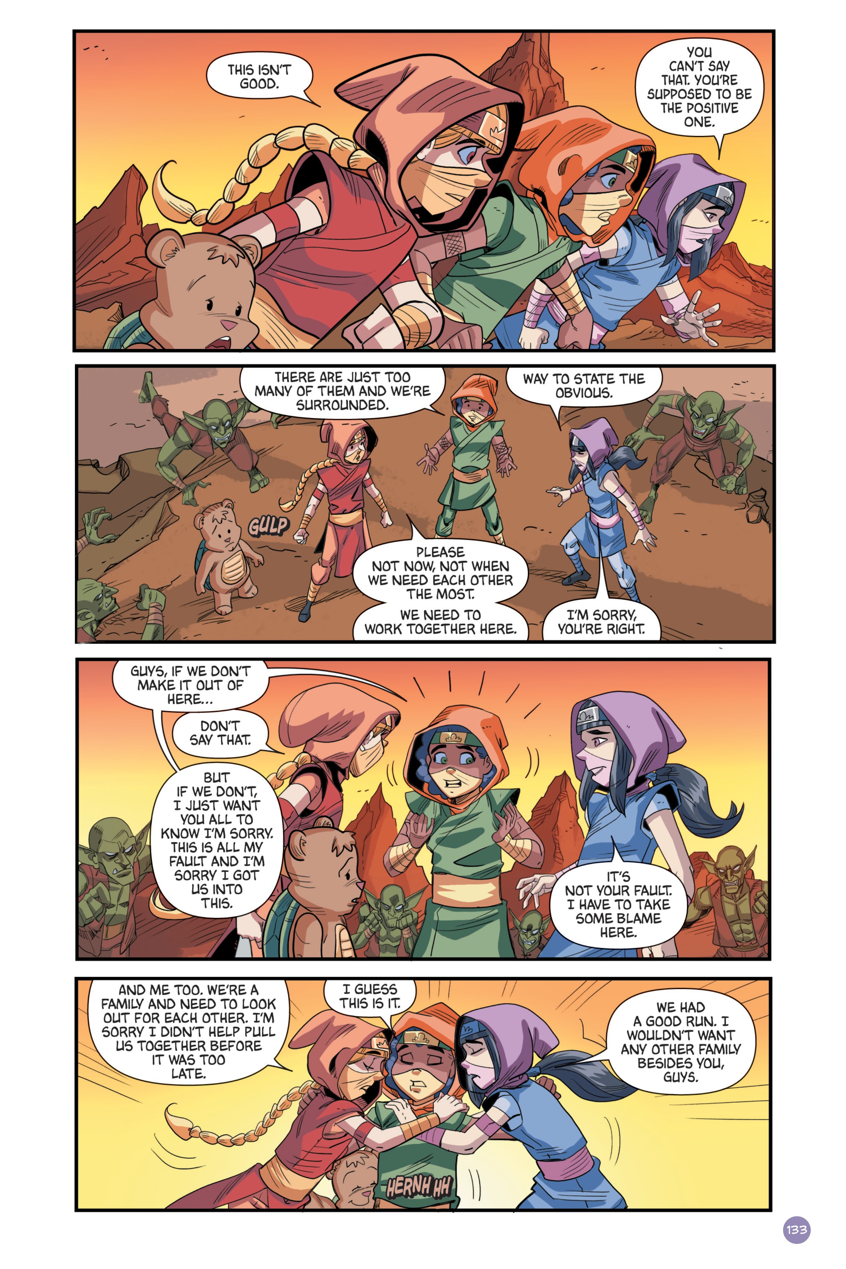 Read online Princess Ninjas comic -  Issue # TPB - 134