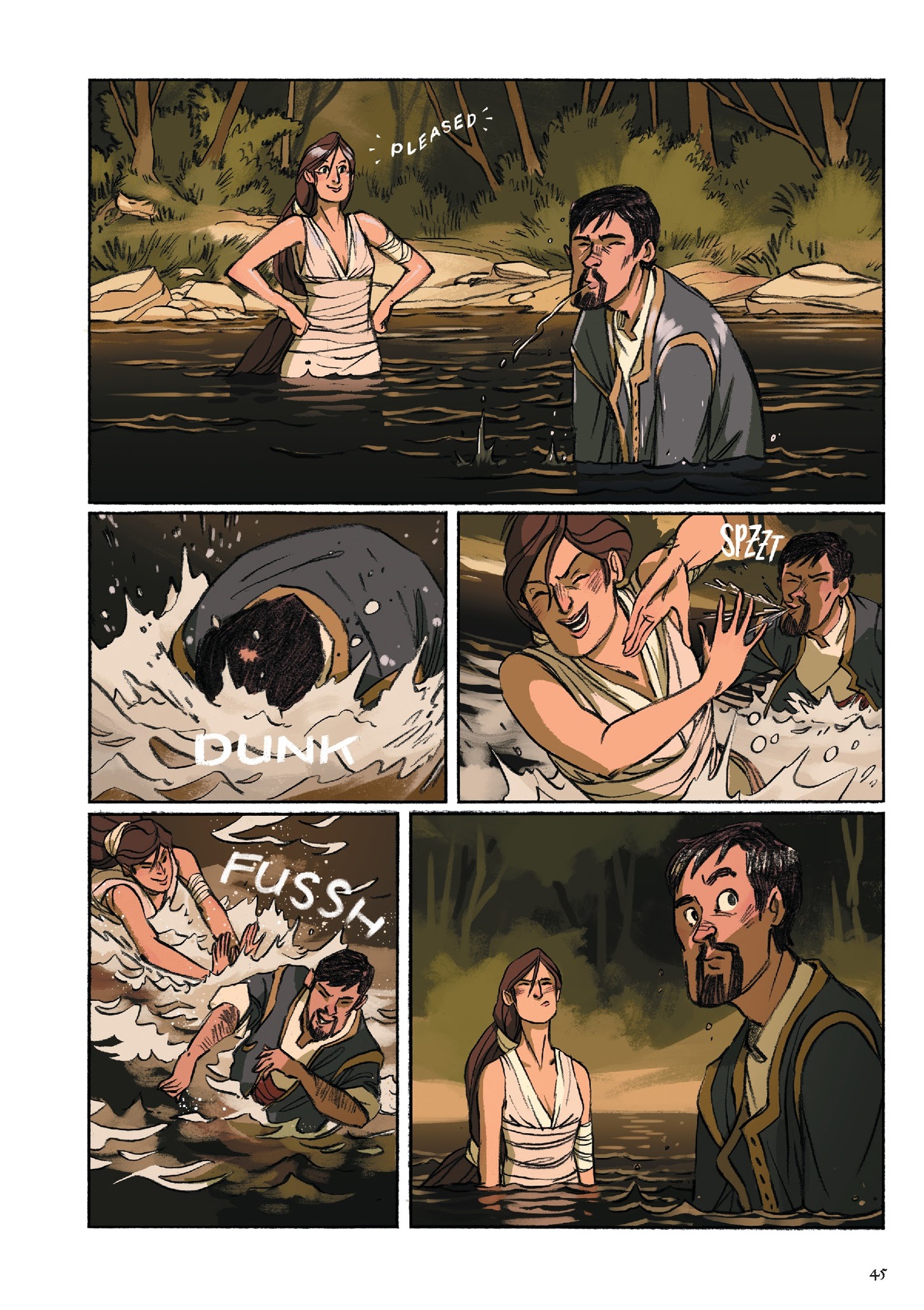 Read online Delilah Dirk and the King's Shilling comic -  Issue # TPB (Part 1) - 49