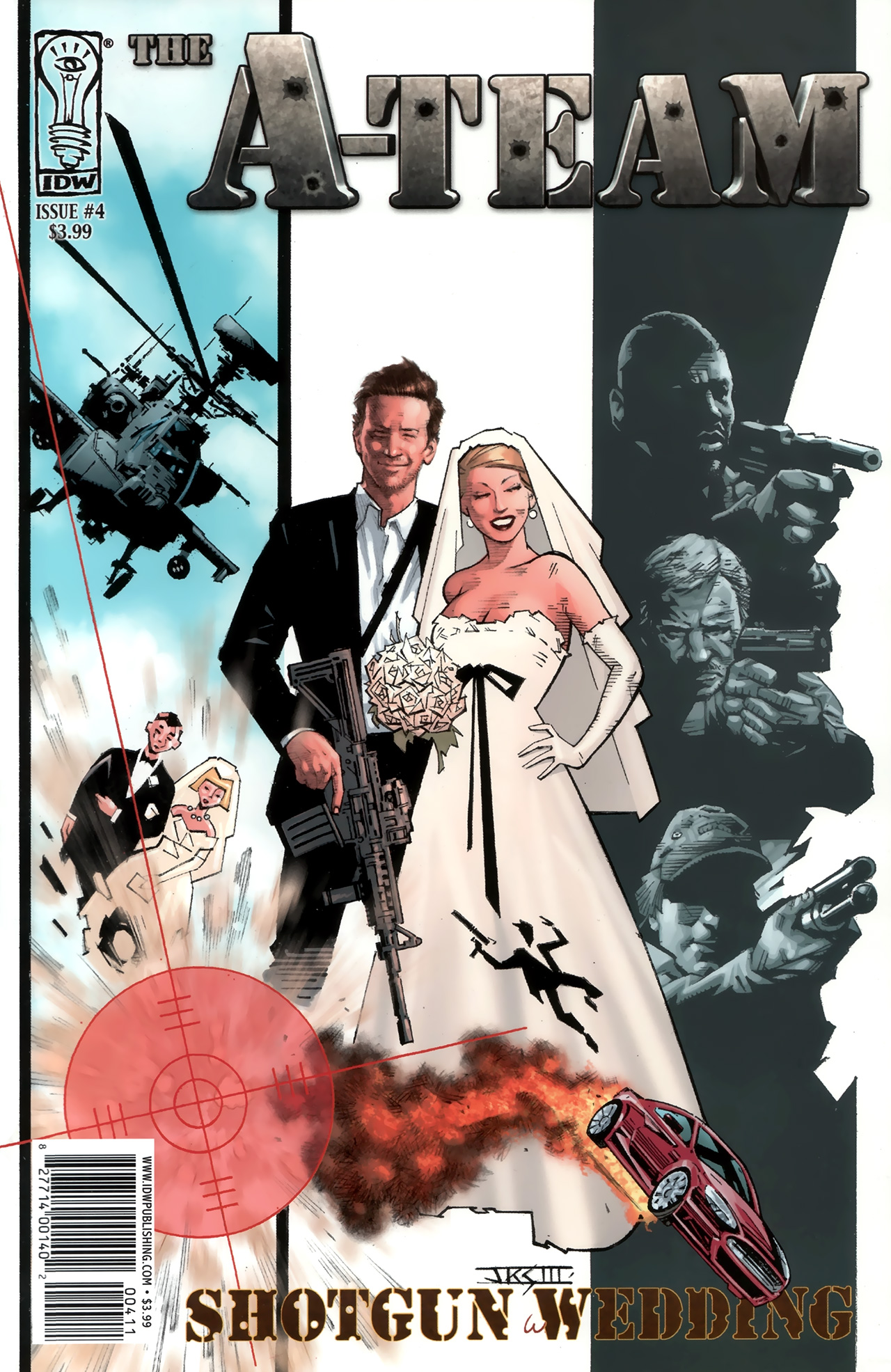 Read online A-Team: Shotgun Wedding comic -  Issue #4 - 1
