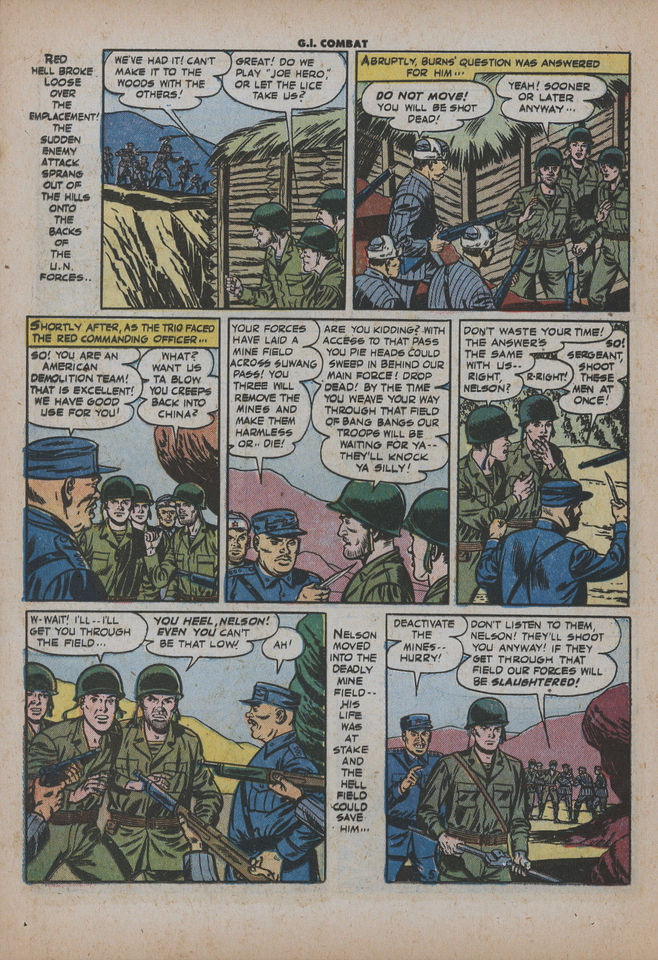 Read online G.I. Combat (1952) comic -  Issue #12 - 16