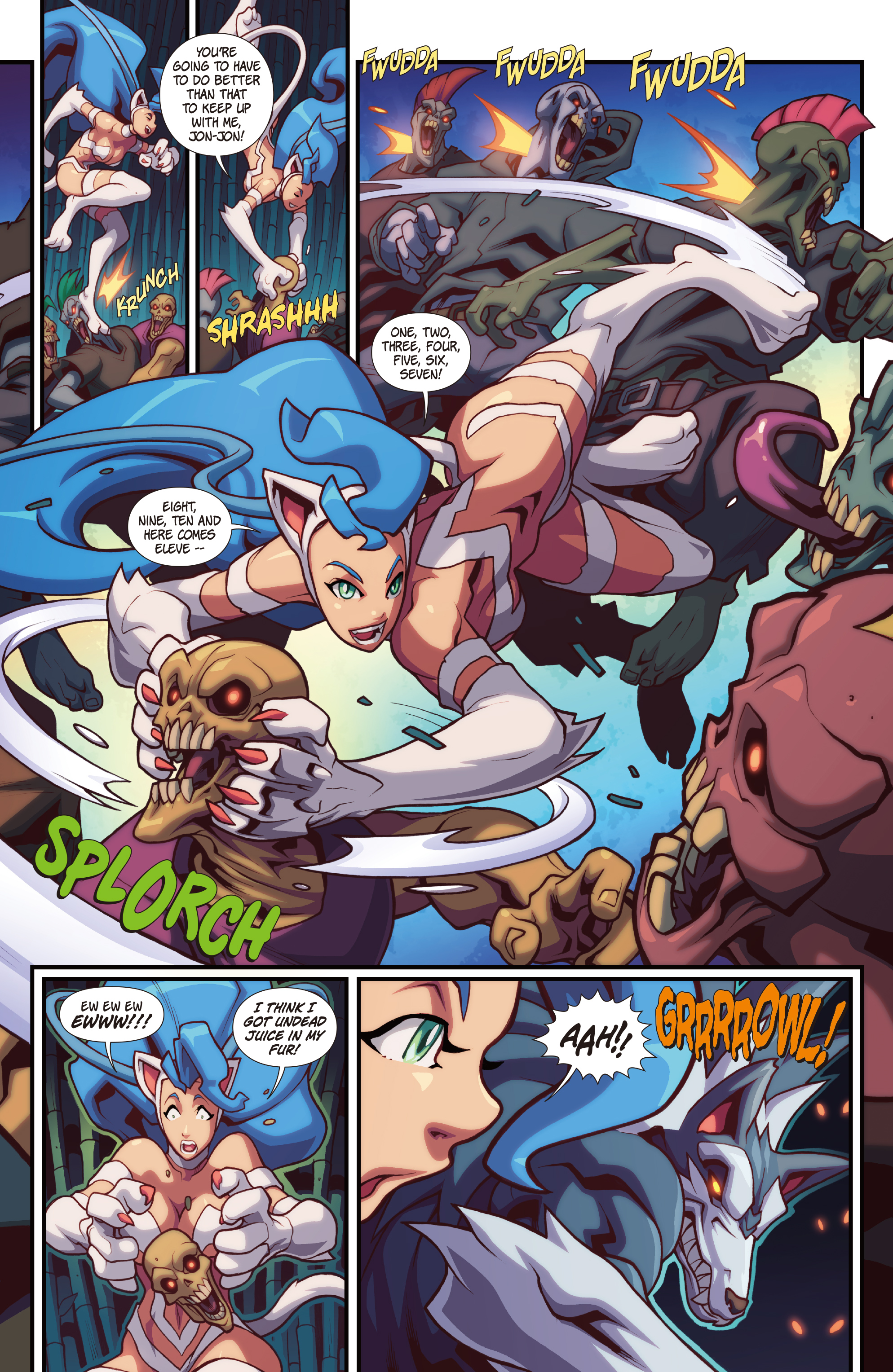 Read online Street Fighter VS Darkstalkers comic -  Issue #2 - 13