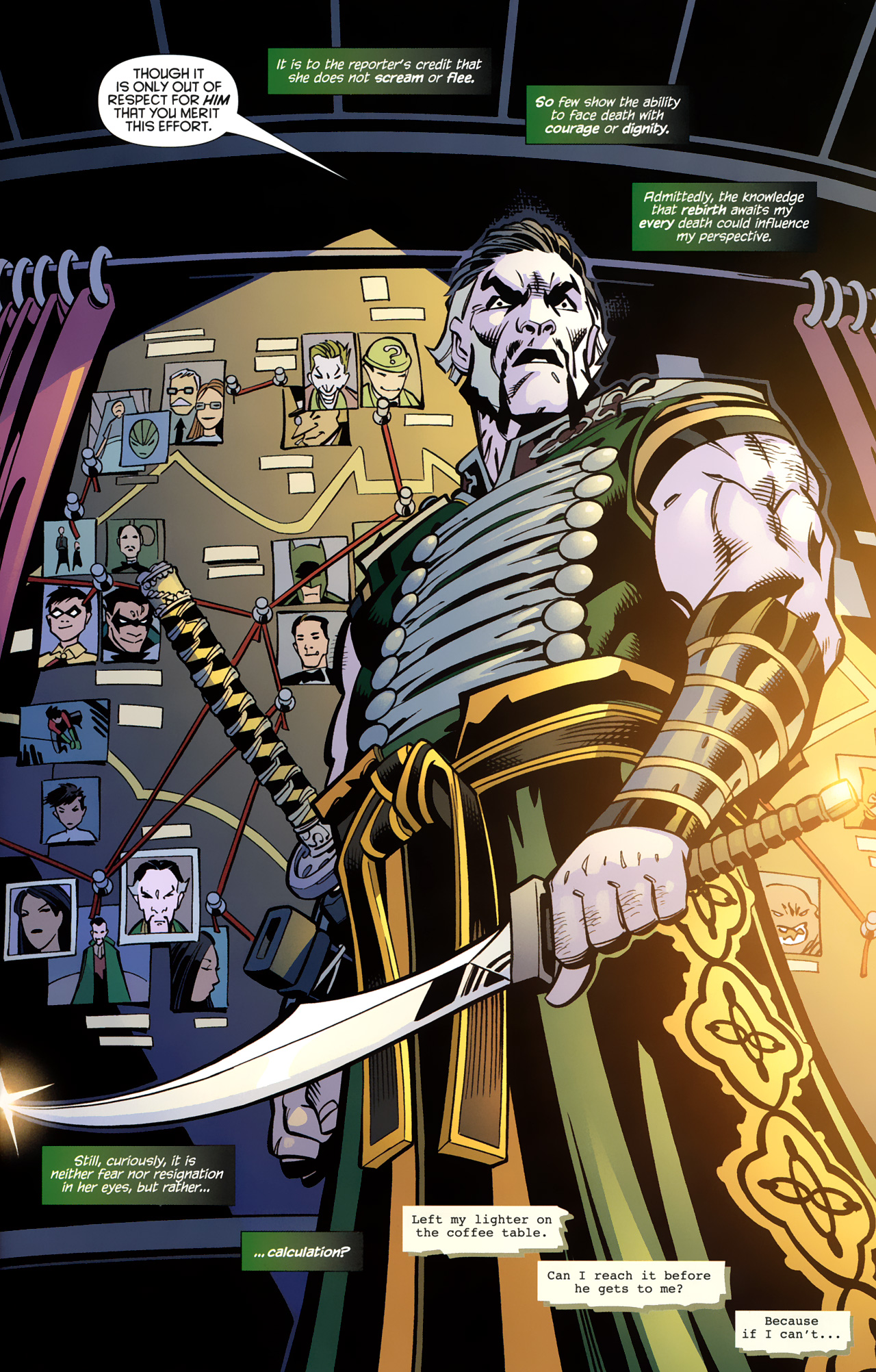 Read online Bruce Wayne: The Road Home comic -  Issue # Issue Ra's al Ghul - 15