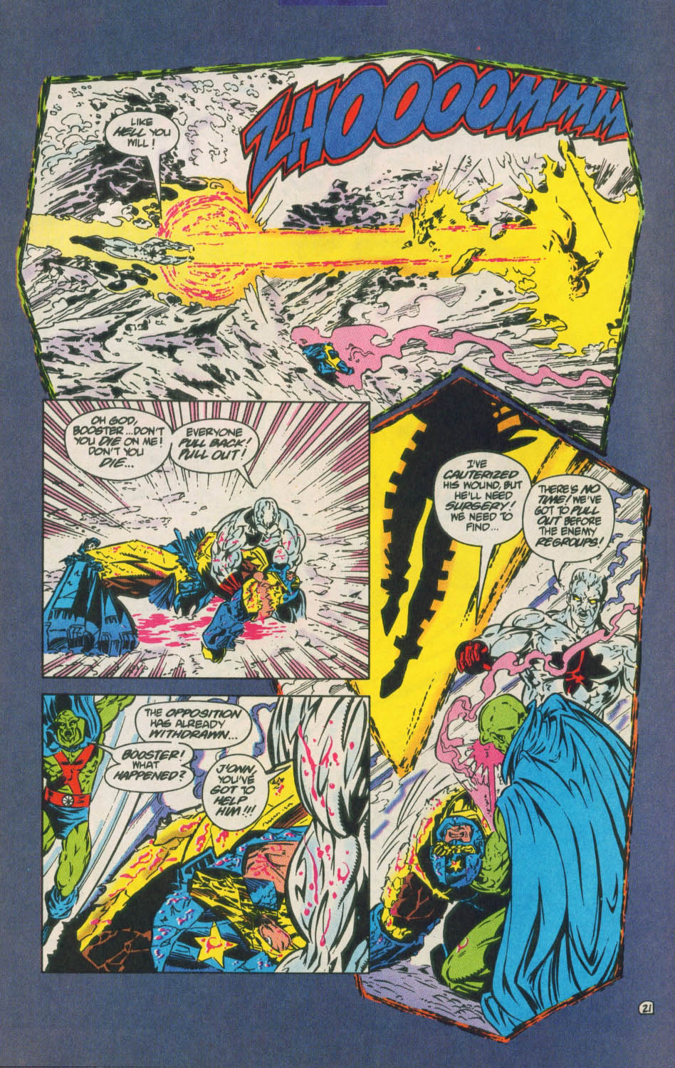 Read online Justice League America comic -  Issue #89 - 22