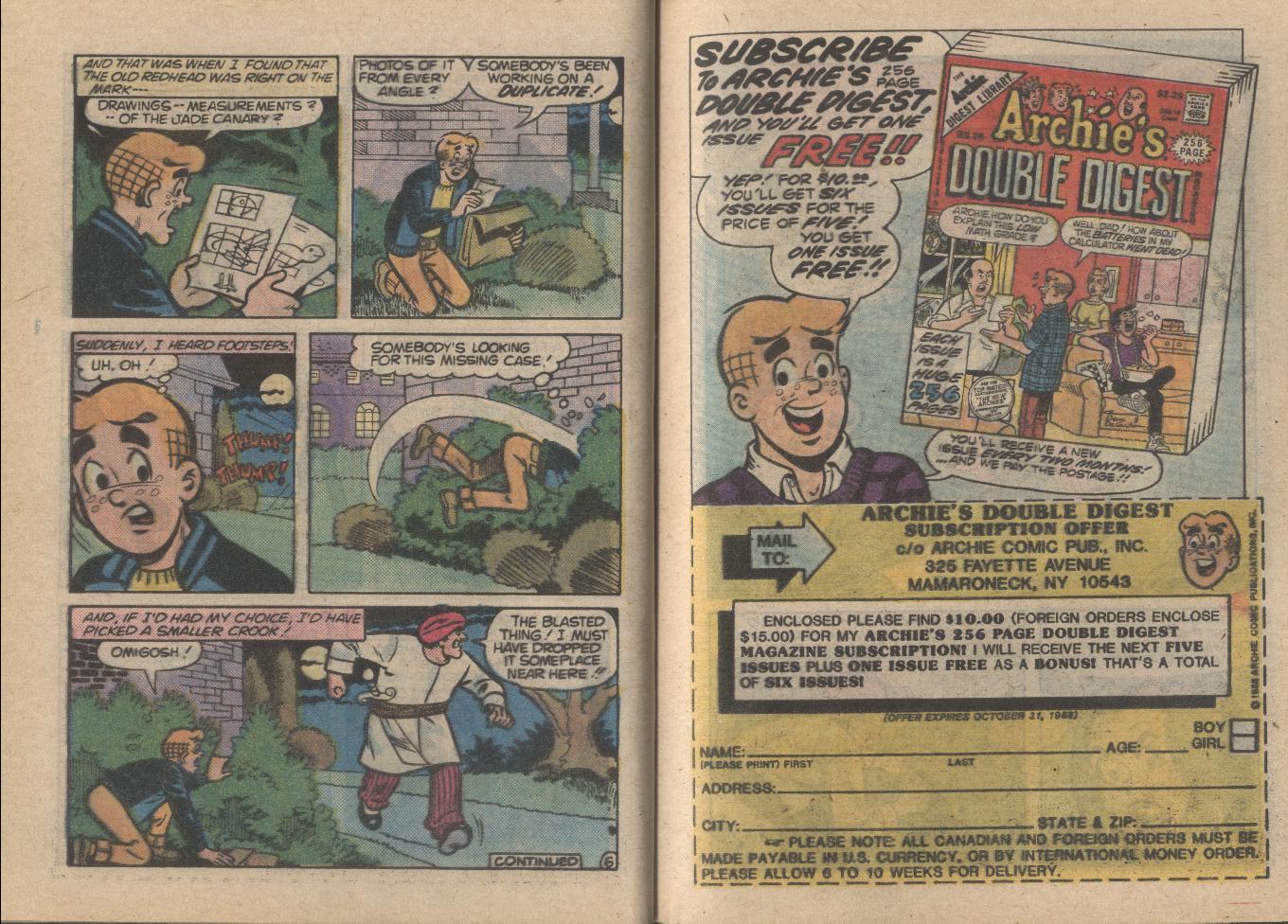 Read online Archie...Archie Andrews, Where Are You? Digest Magazine comic -  Issue #56 - 25