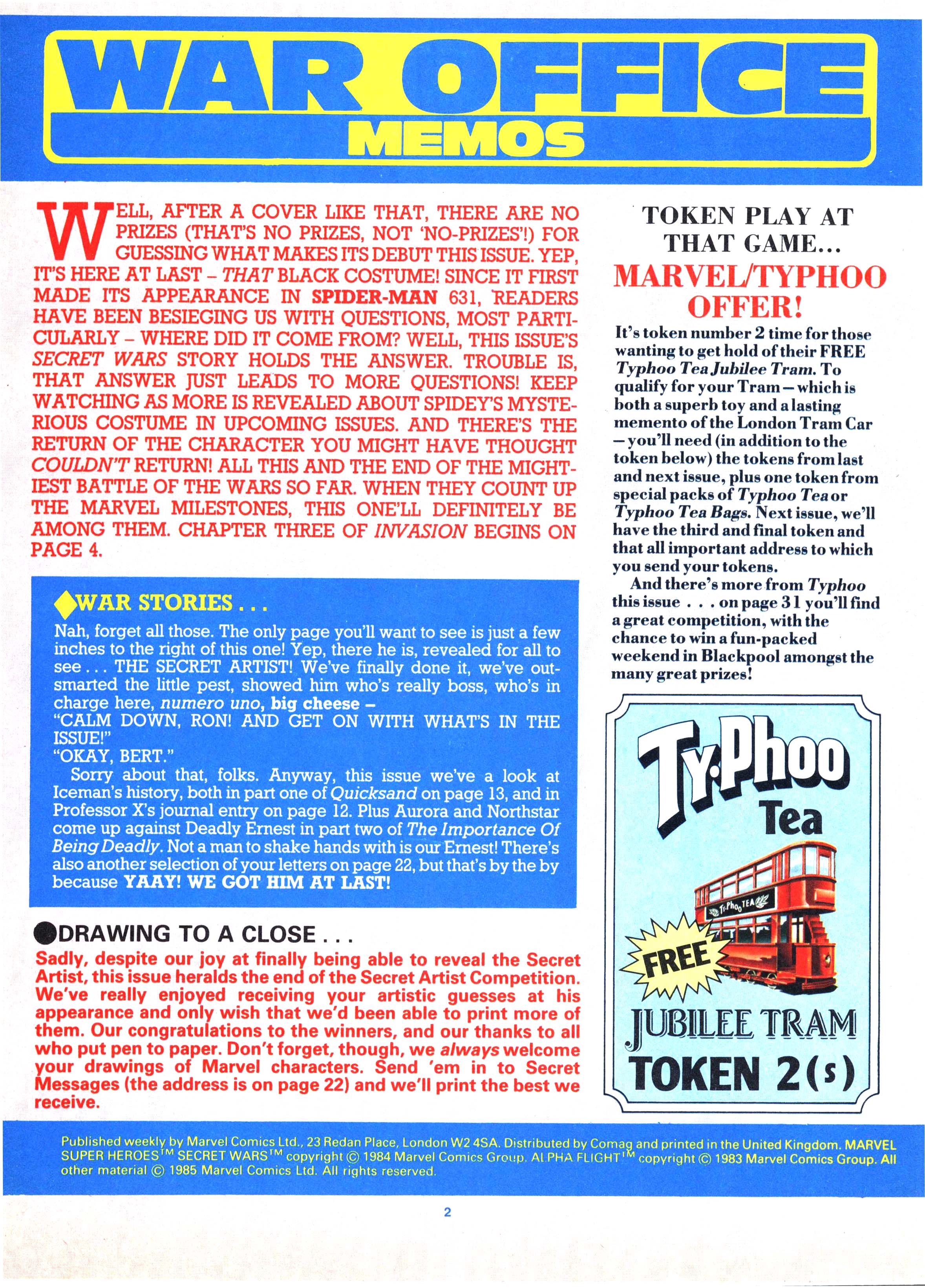 Read online Secret Wars (1985) comic -  Issue #17 - 2