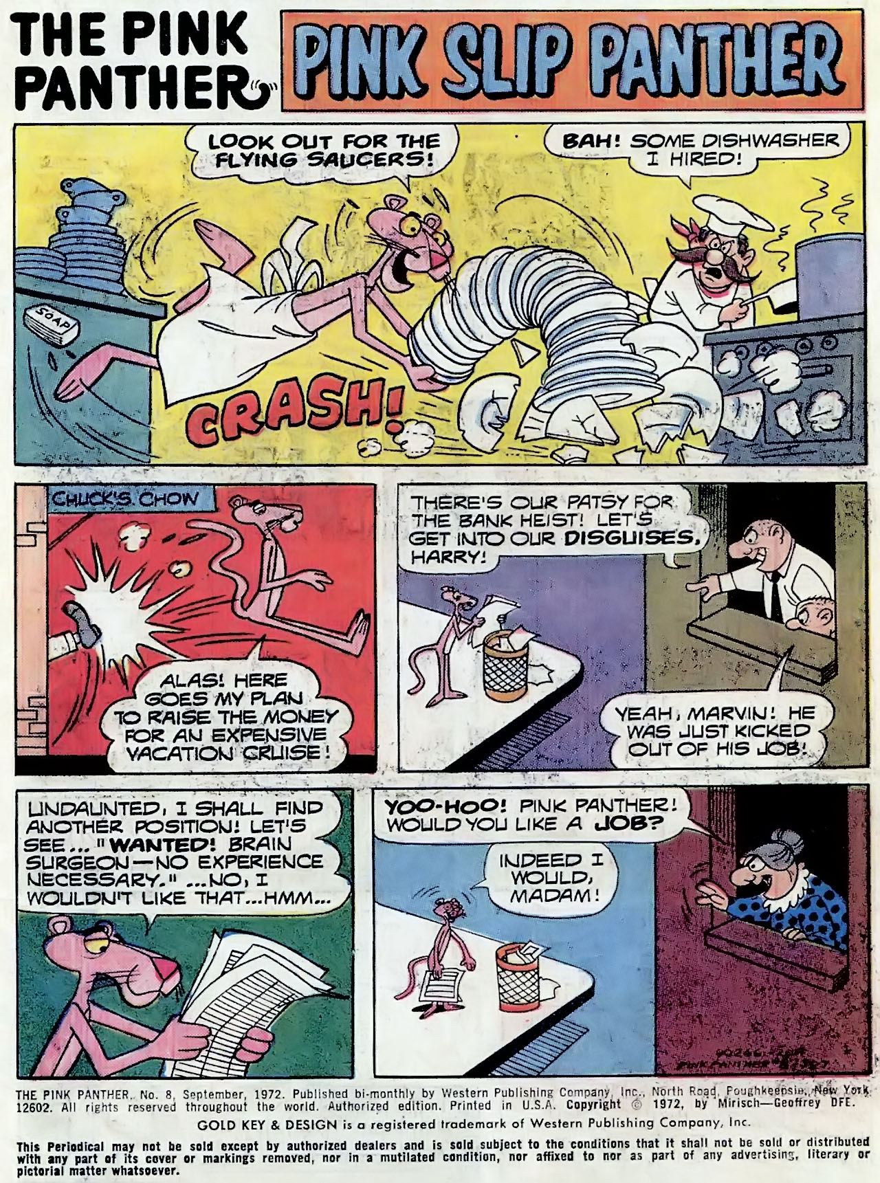 Read online The Pink Panther (1971) comic -  Issue #8 - 3