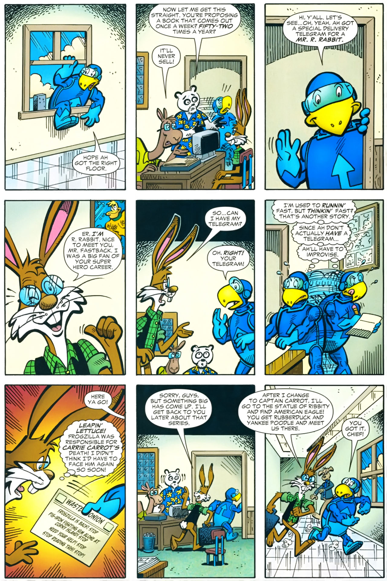 Read online Captain Carrot and the Final Ark comic -  Issue #2 - 3