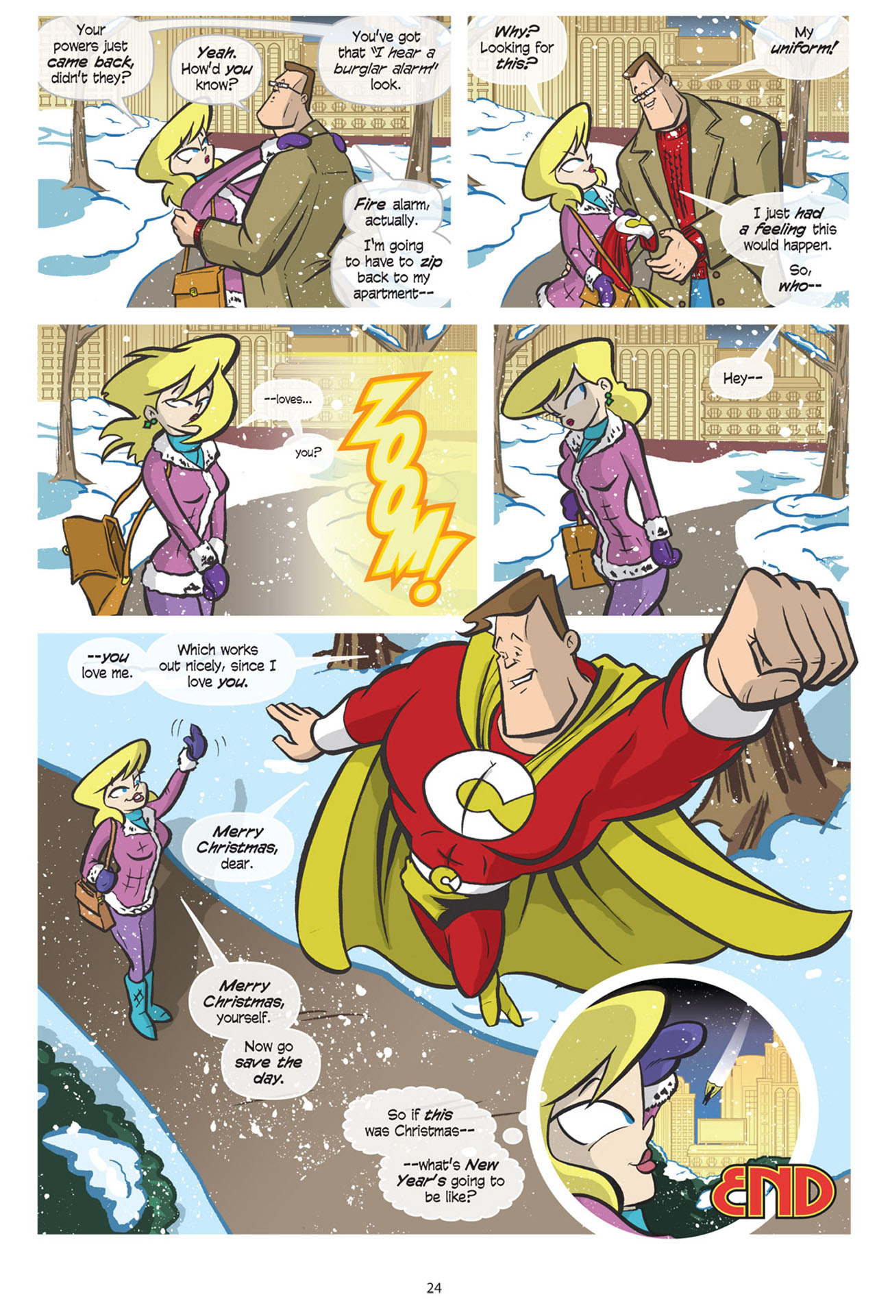 Read online Love and Capes comic -  Issue #2 - 25