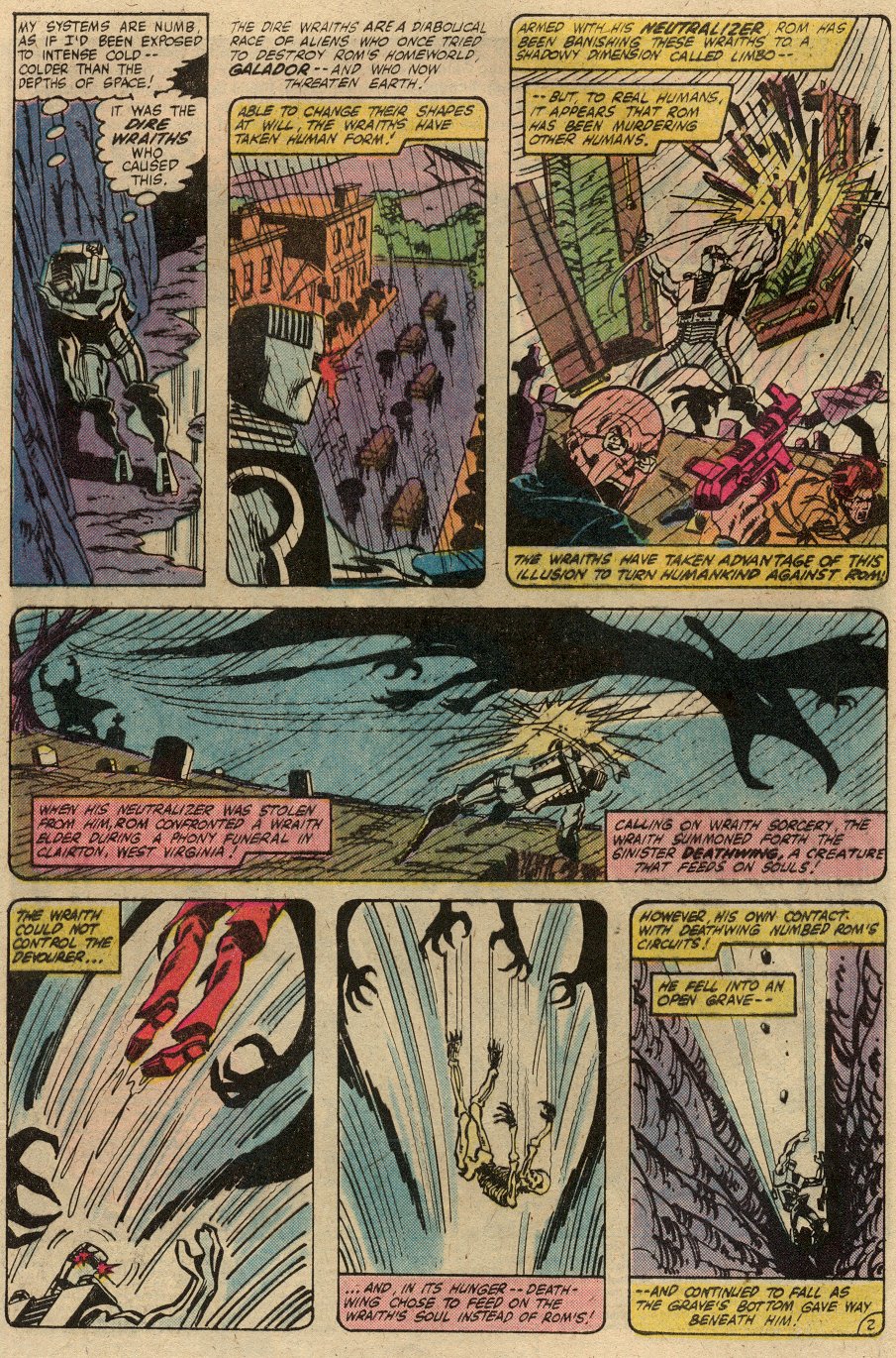 Read online ROM (1979) comic -  Issue #9 - 3