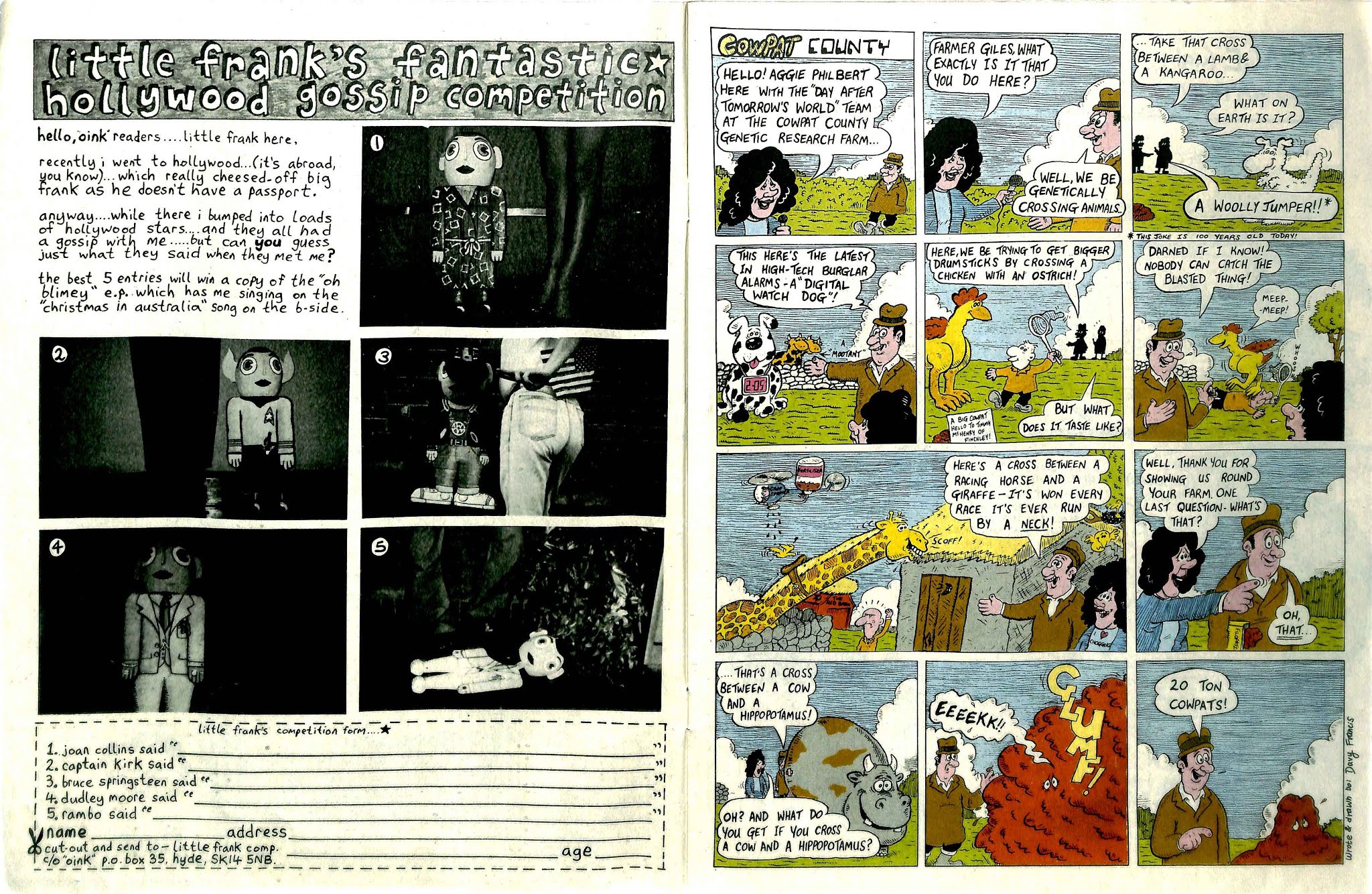 Read online Oink! comic -  Issue #51 - 3