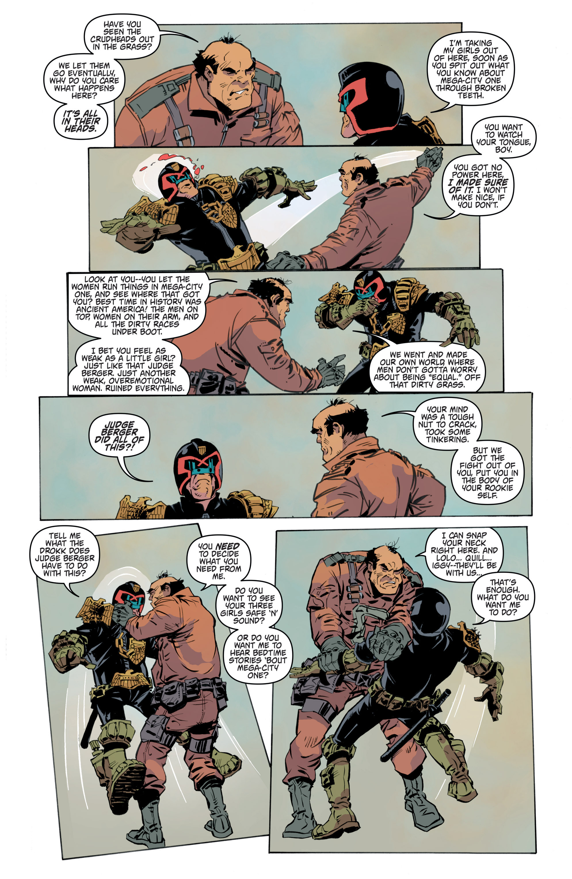 Read online Judge Dredd (2015) comic -  Issue #6 - 10