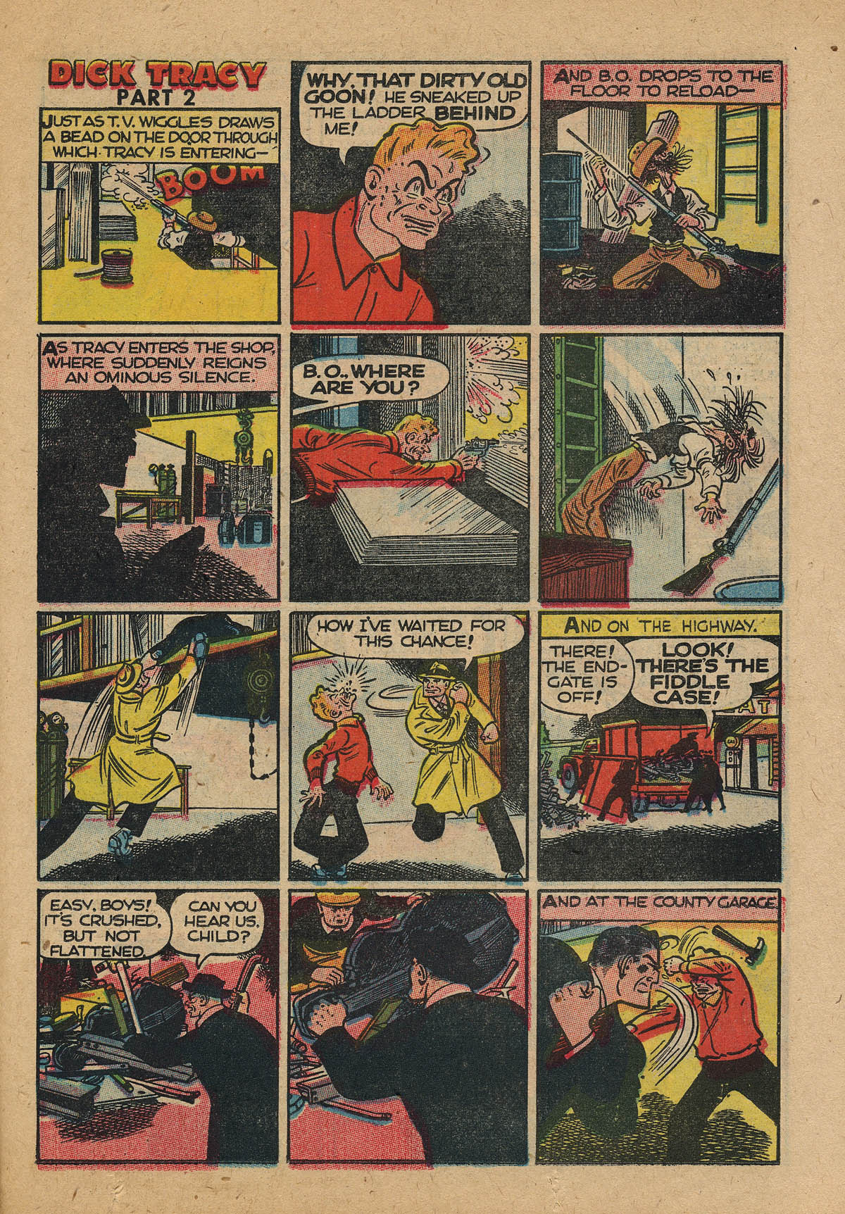 Read online Dick Tracy comic -  Issue #70 - 21