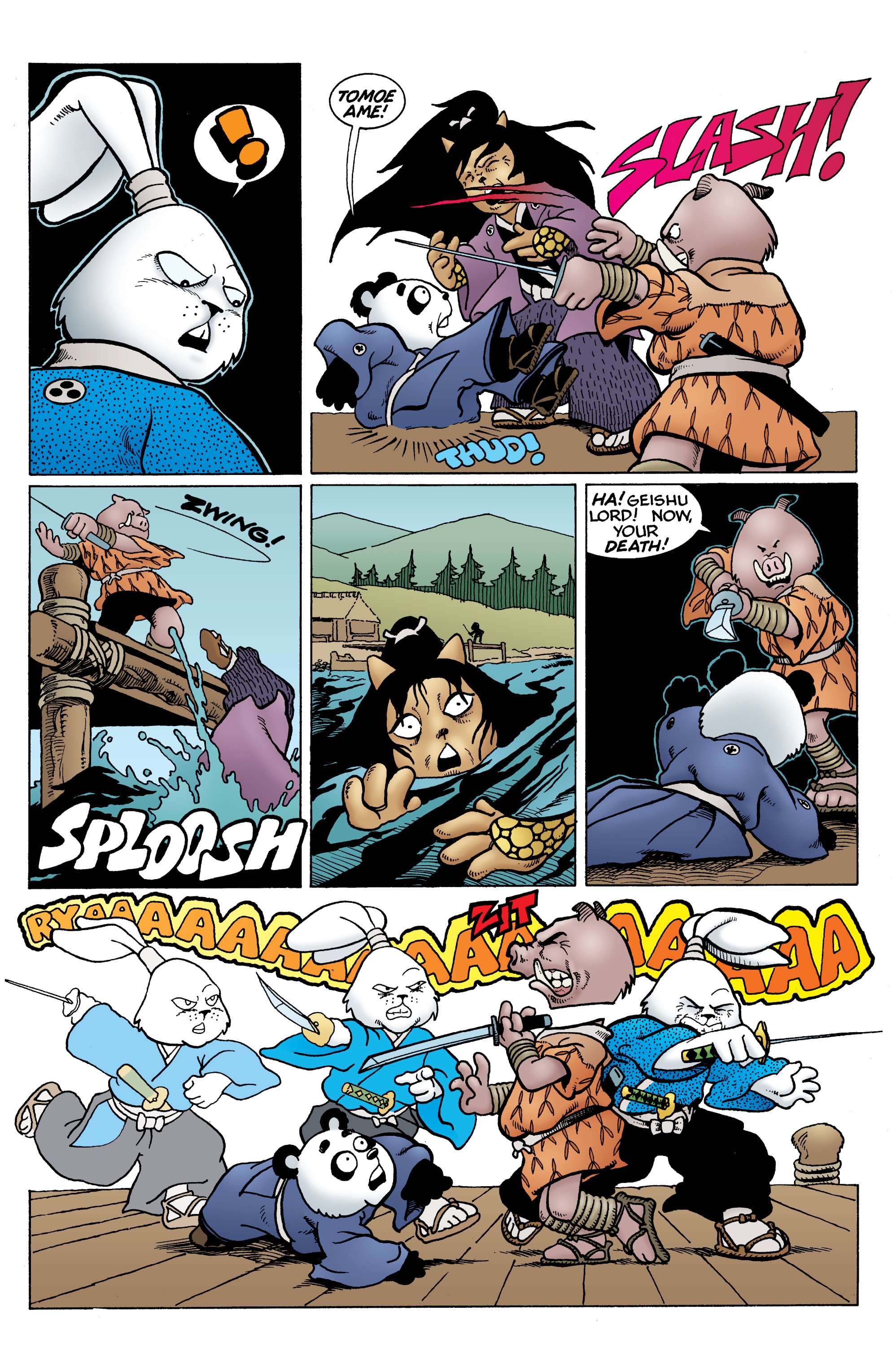 Read online Usagi Yojimbo Color Classics comic -  Issue #7 - 11