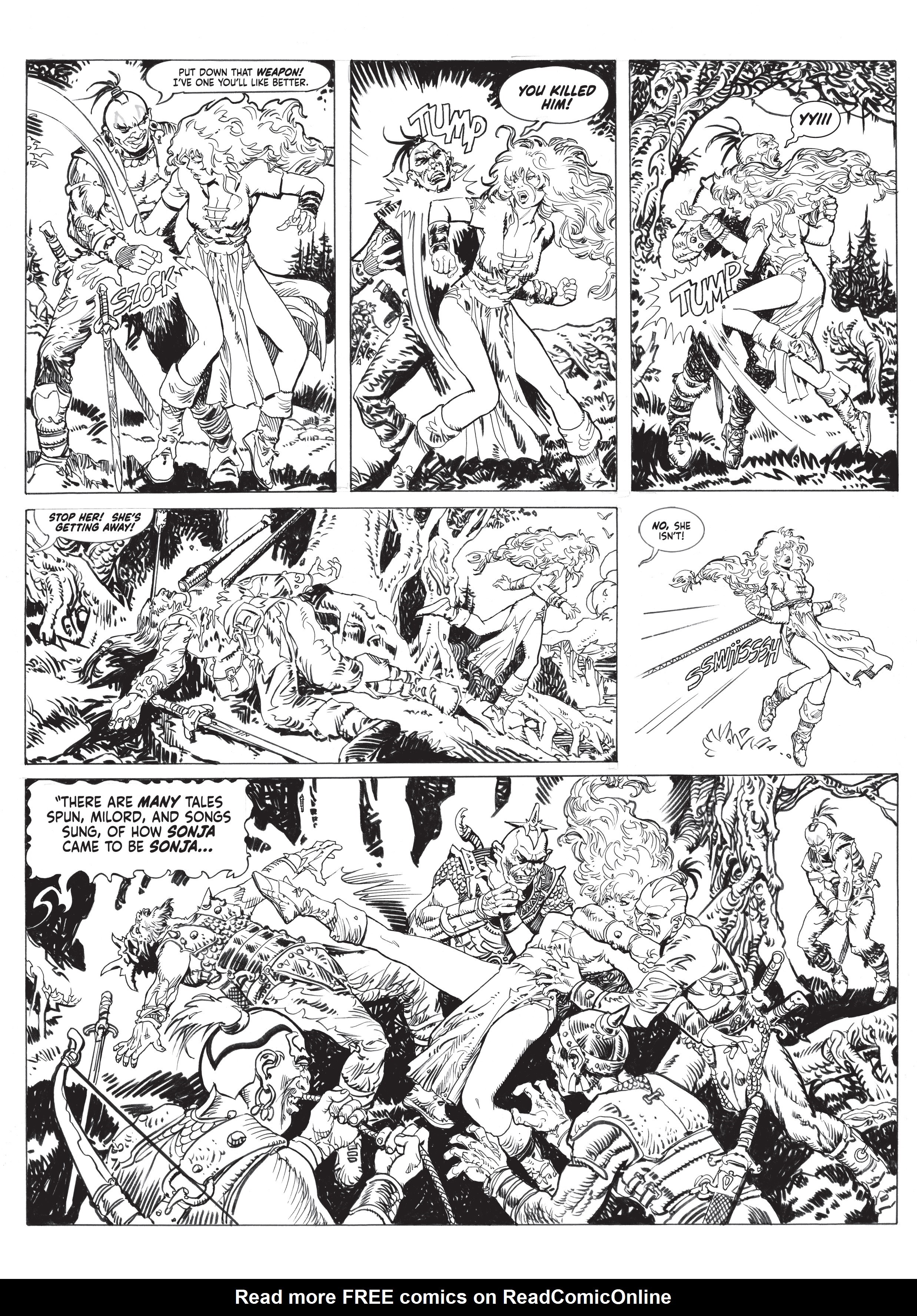 Read online Red Sonja: Ballad of the Red Goddess comic -  Issue # TPB - 23