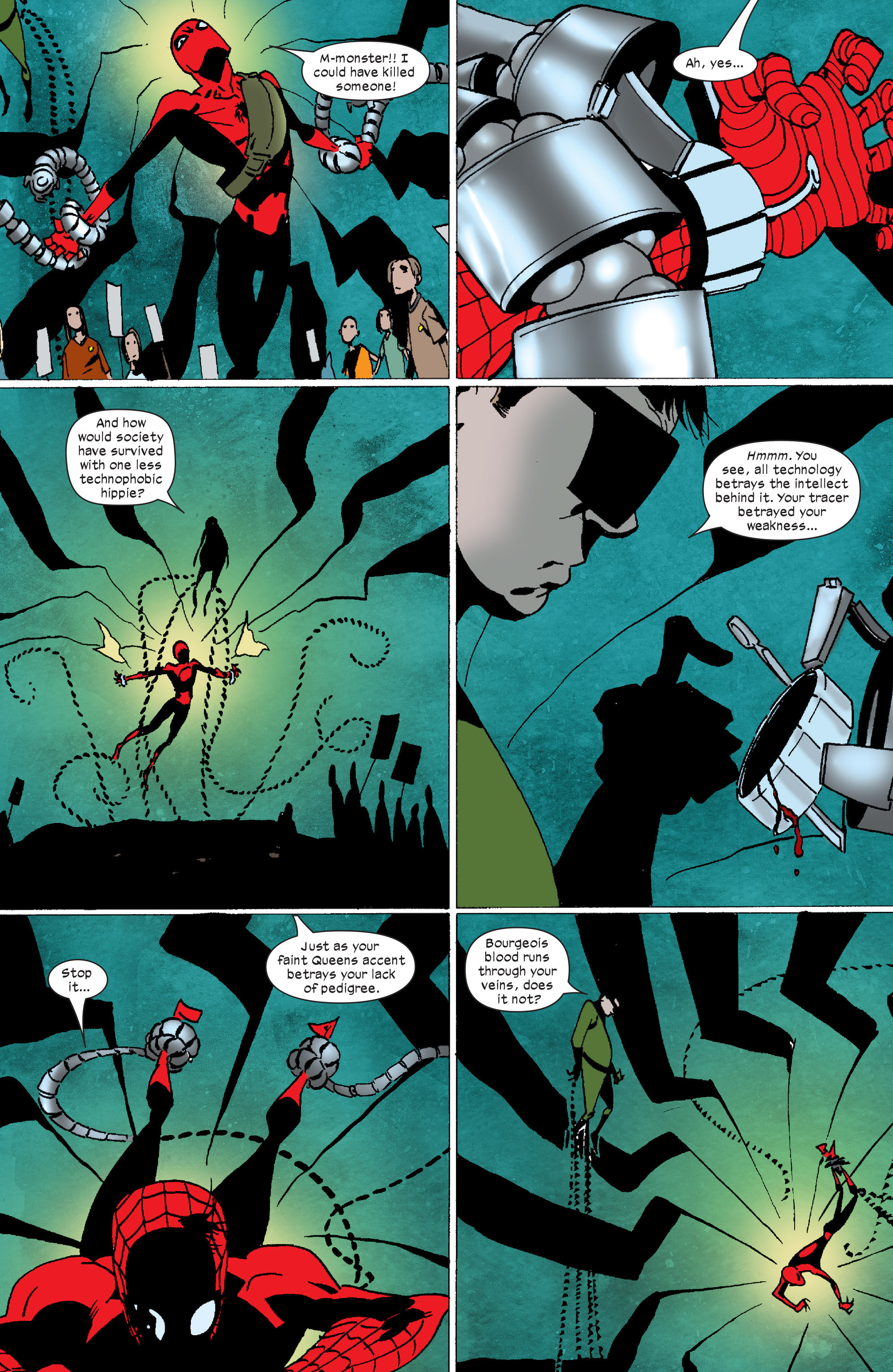 Read online Spider-Man/Doctor Octopus: Year One comic -  Issue #5 - 16