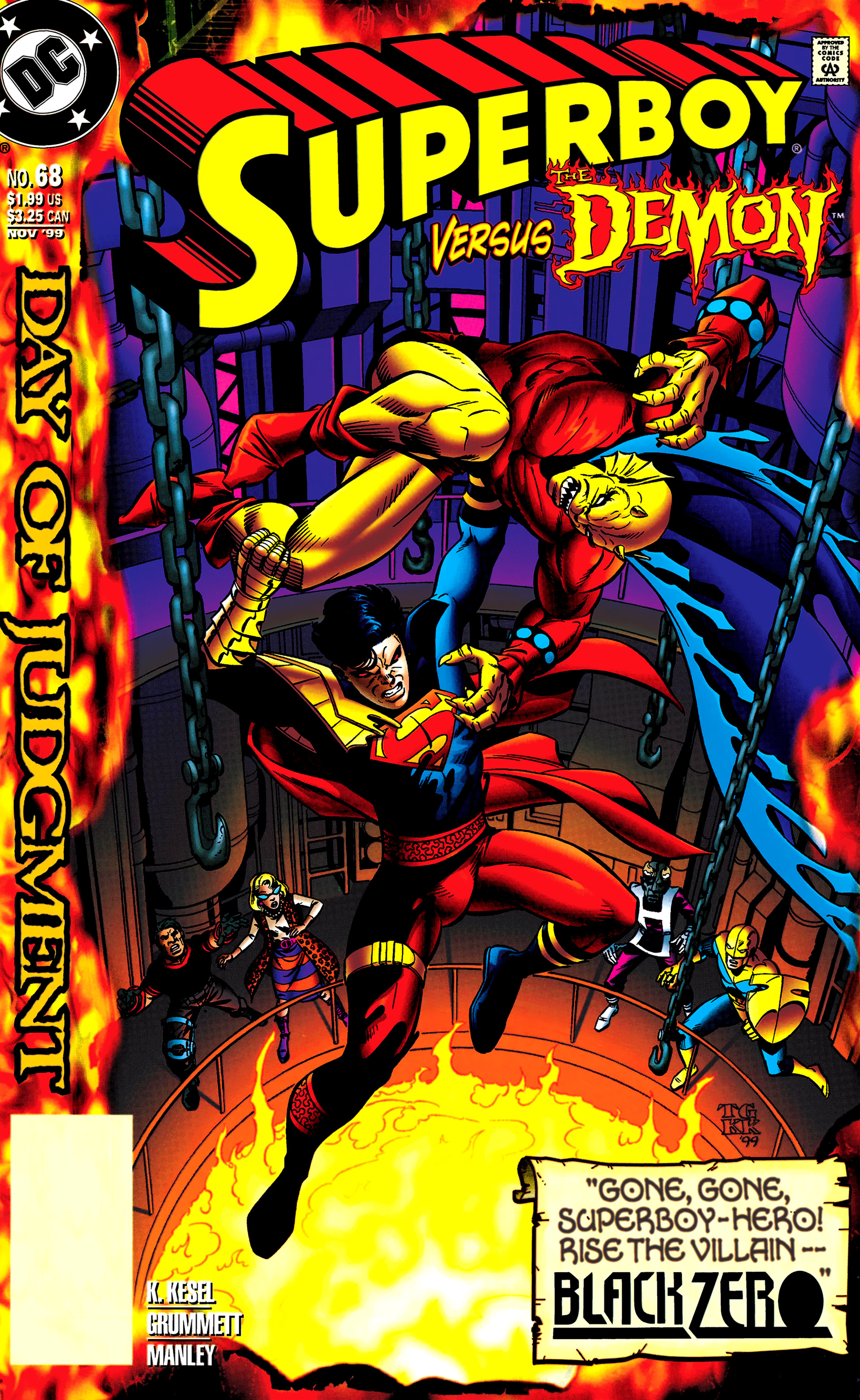 Read online Superboy (1994) comic -  Issue #68 - 1