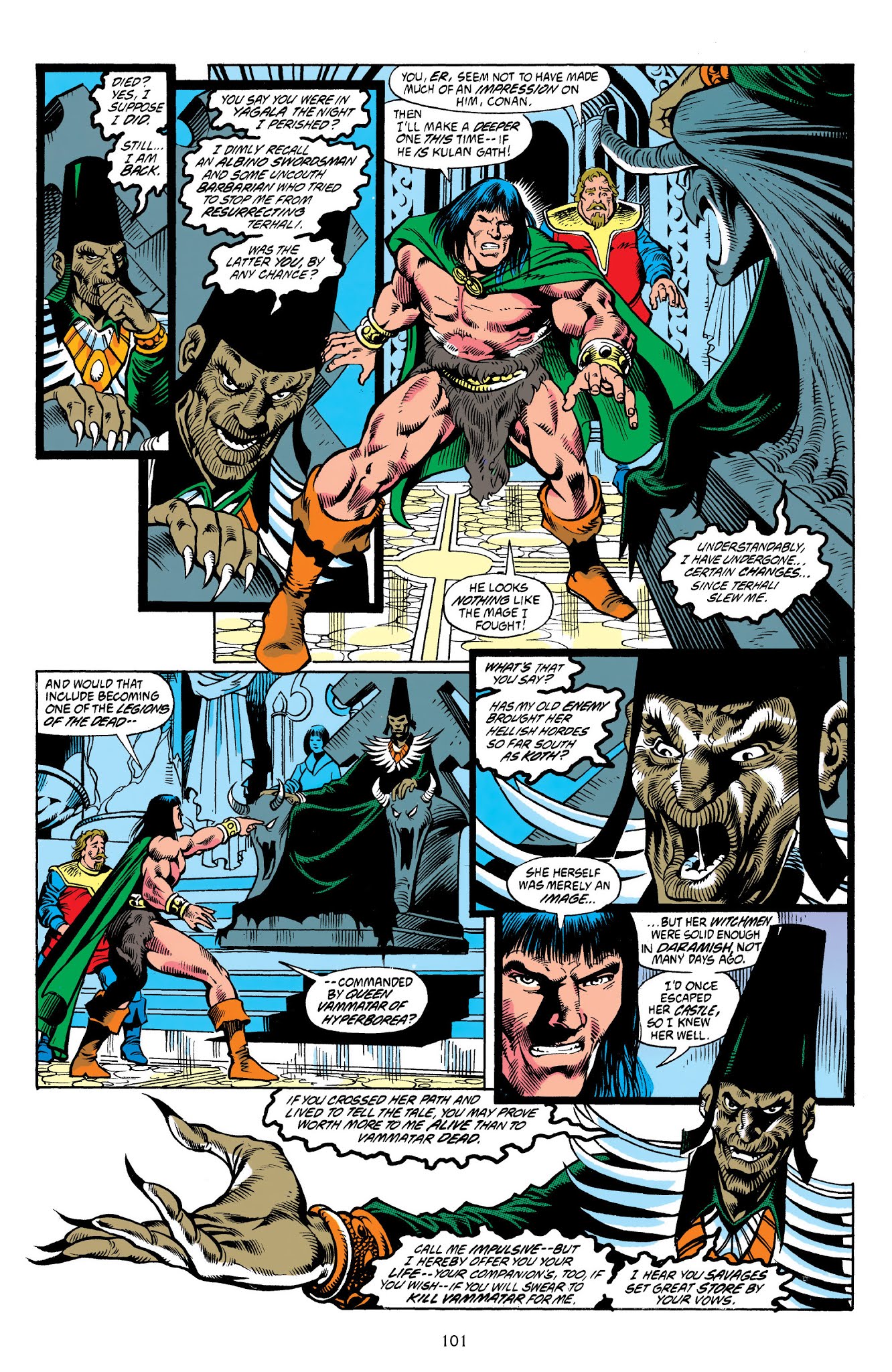 Read online The Chronicles of Conan comic -  Issue # TPB 32 (Part 1) - 102