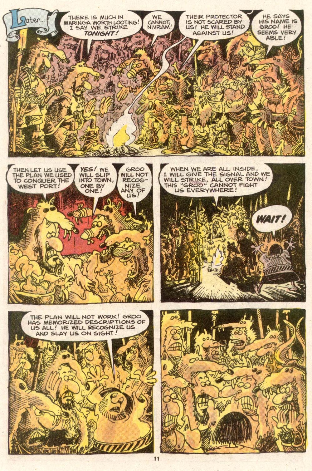 Read online Sergio Aragonés Groo the Wanderer comic -  Issue #49 - 11