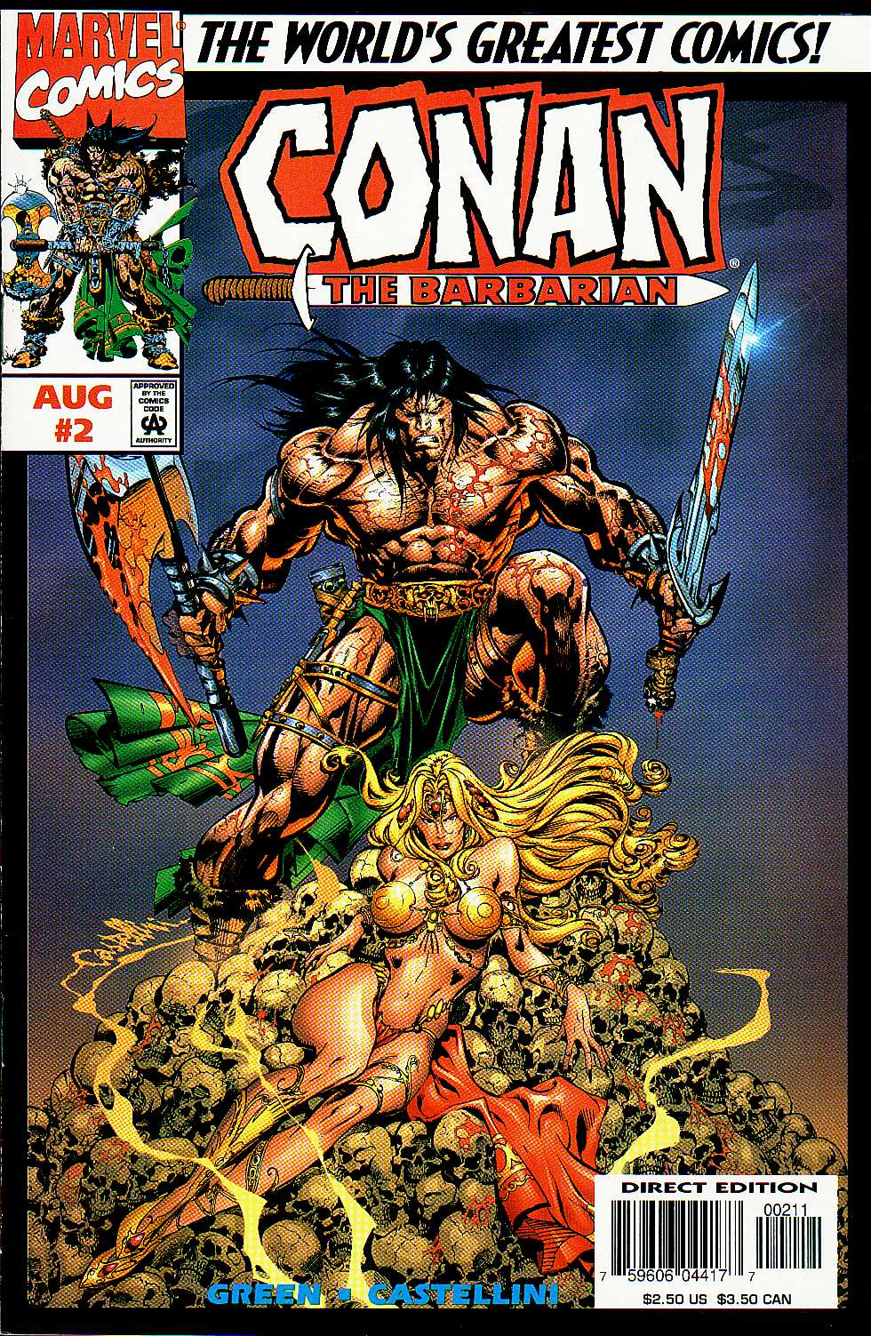 Read online Conan the Barbarian (1997) comic -  Issue #2 - 1