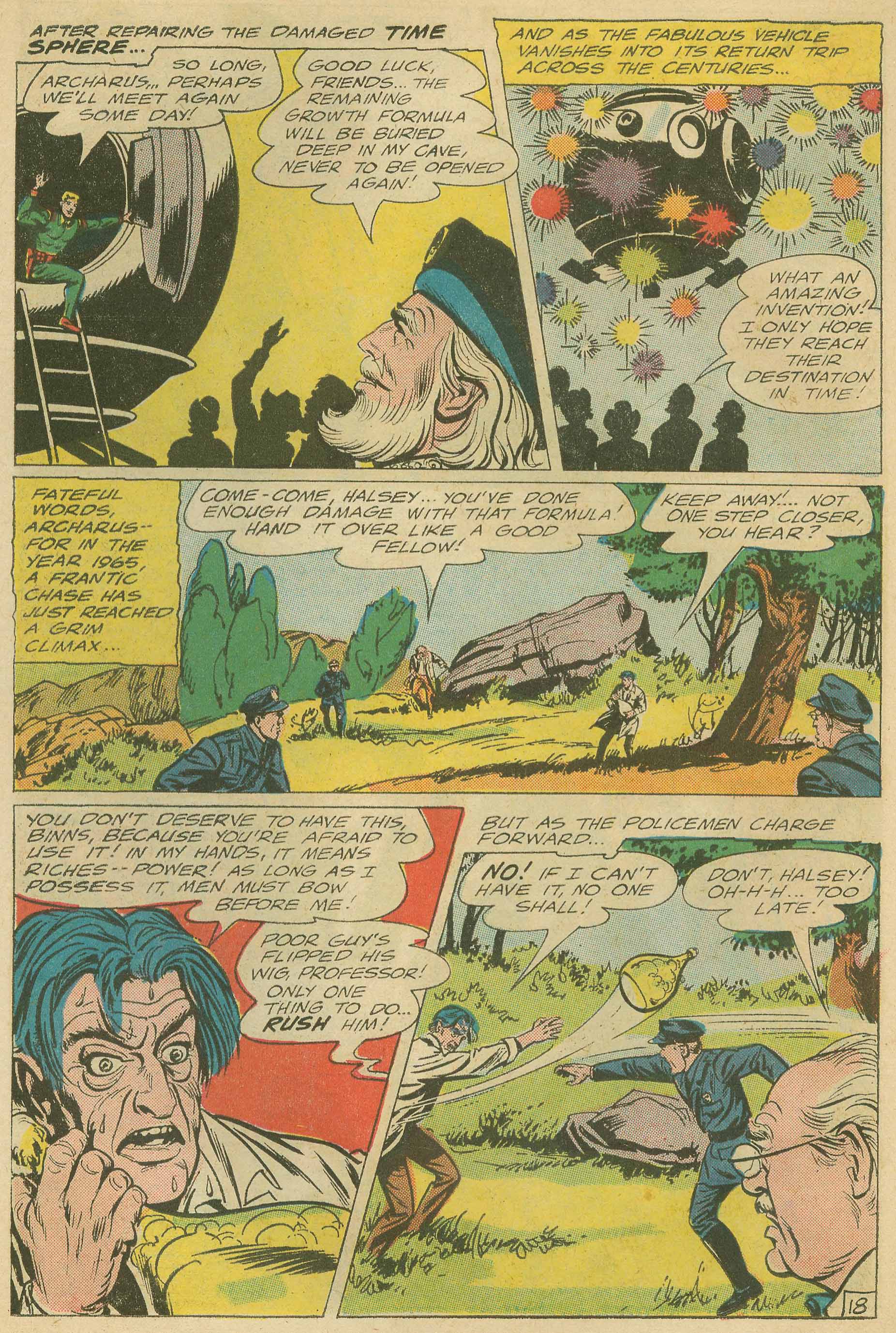 Read online Rip Hunter...Time Master comic -  Issue #29 - 22