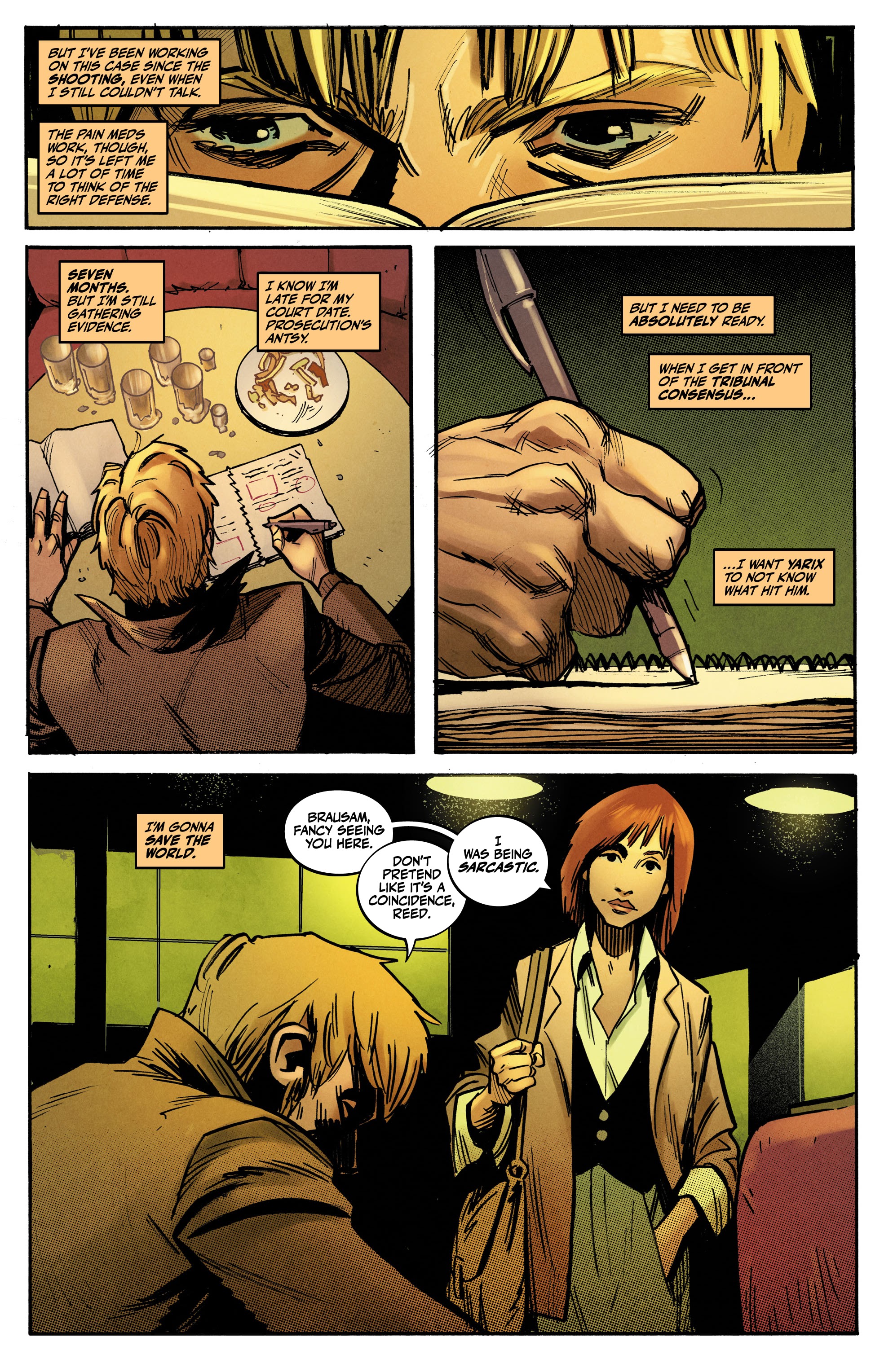Read online The Blue Flame comic -  Issue #3 - 13