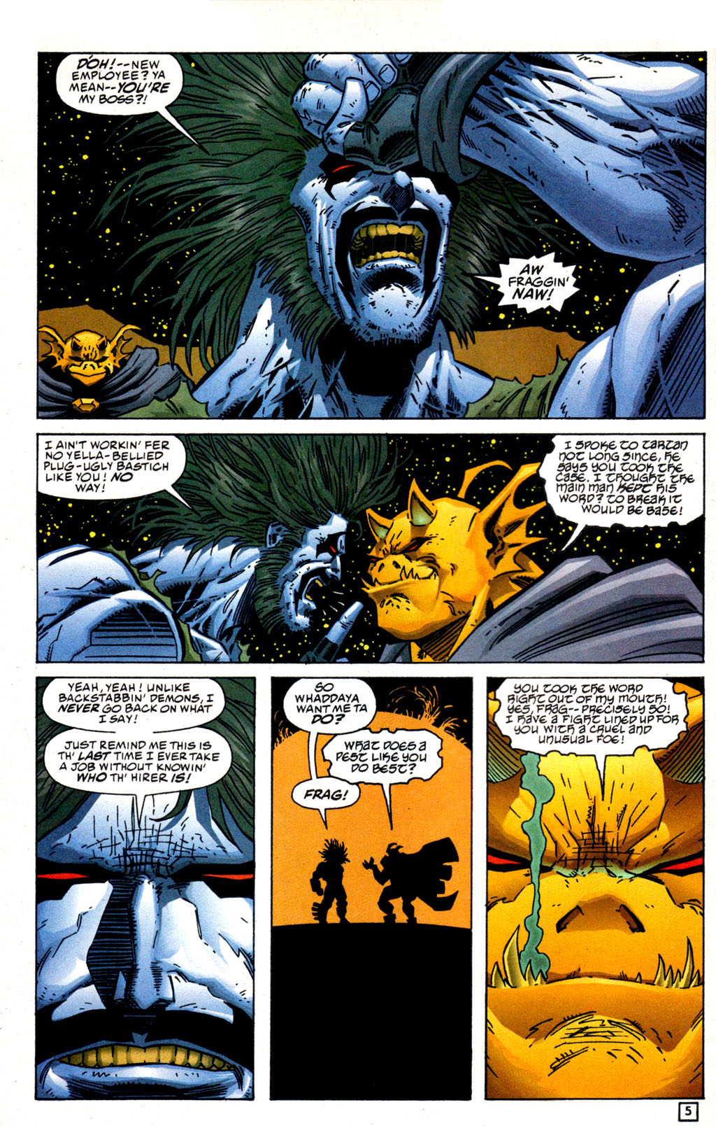 Read online Lobo/Demon: Hellowe'en comic -  Issue # Full - 6