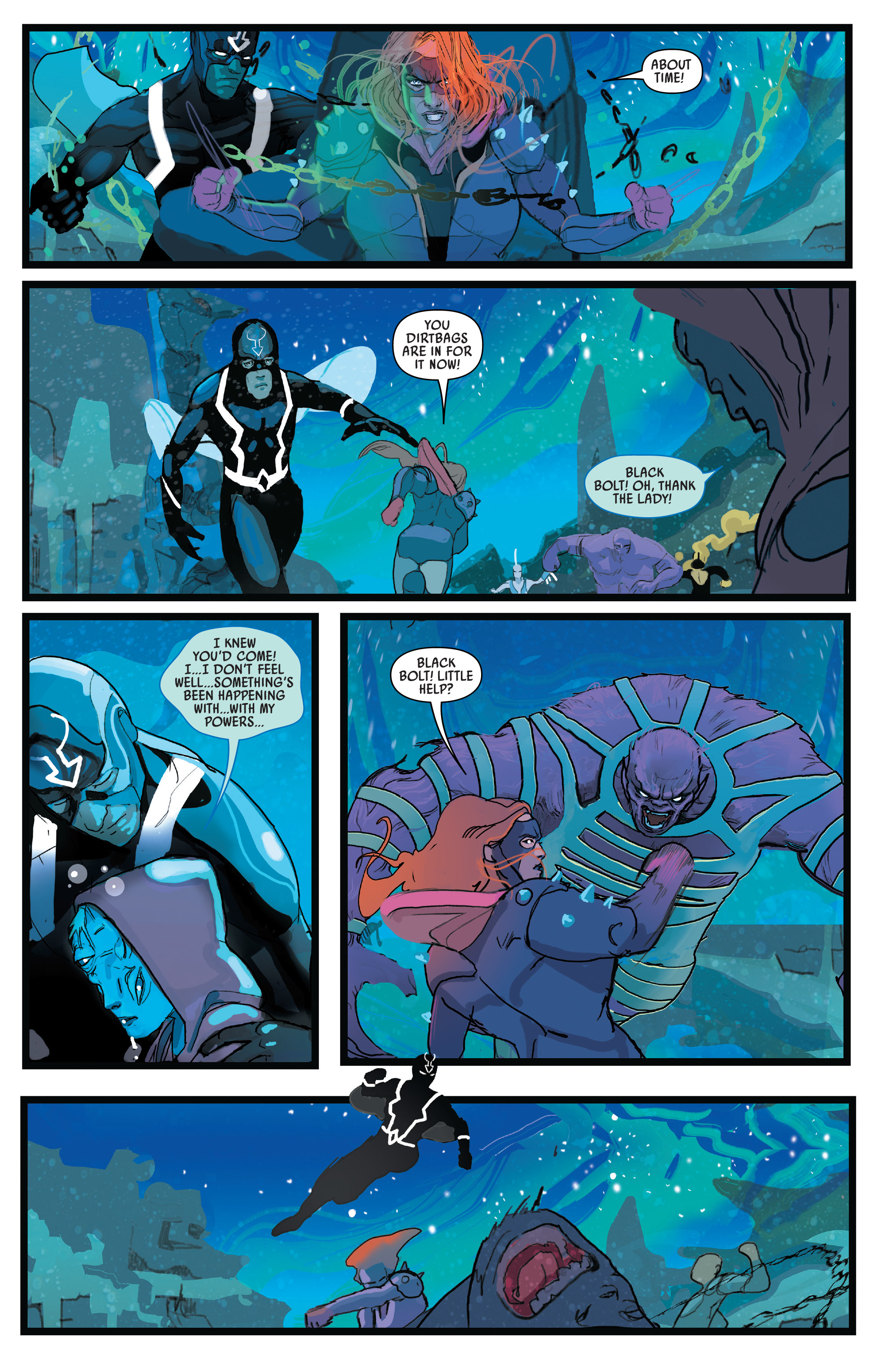 Read online Black Bolt comic -  Issue # _Omnibus (Part 3) - 6