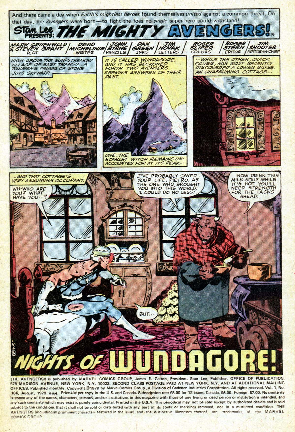 Read online The Avengers (1963) comic Issue 186