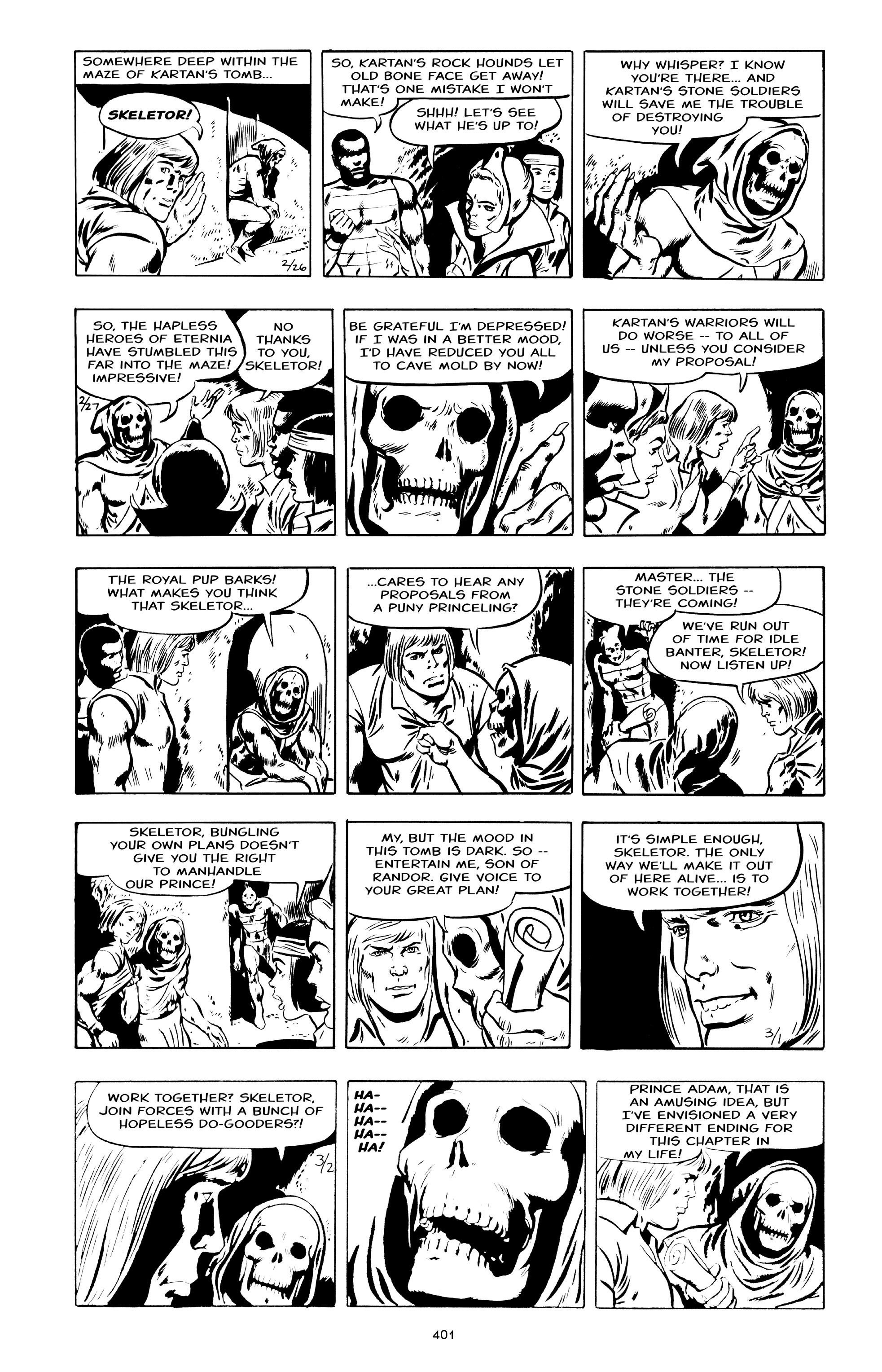 Read online He-Man and the Masters of the Universe: The Newspaper Comic Strips comic -  Issue # TPB (Part 5) - 1