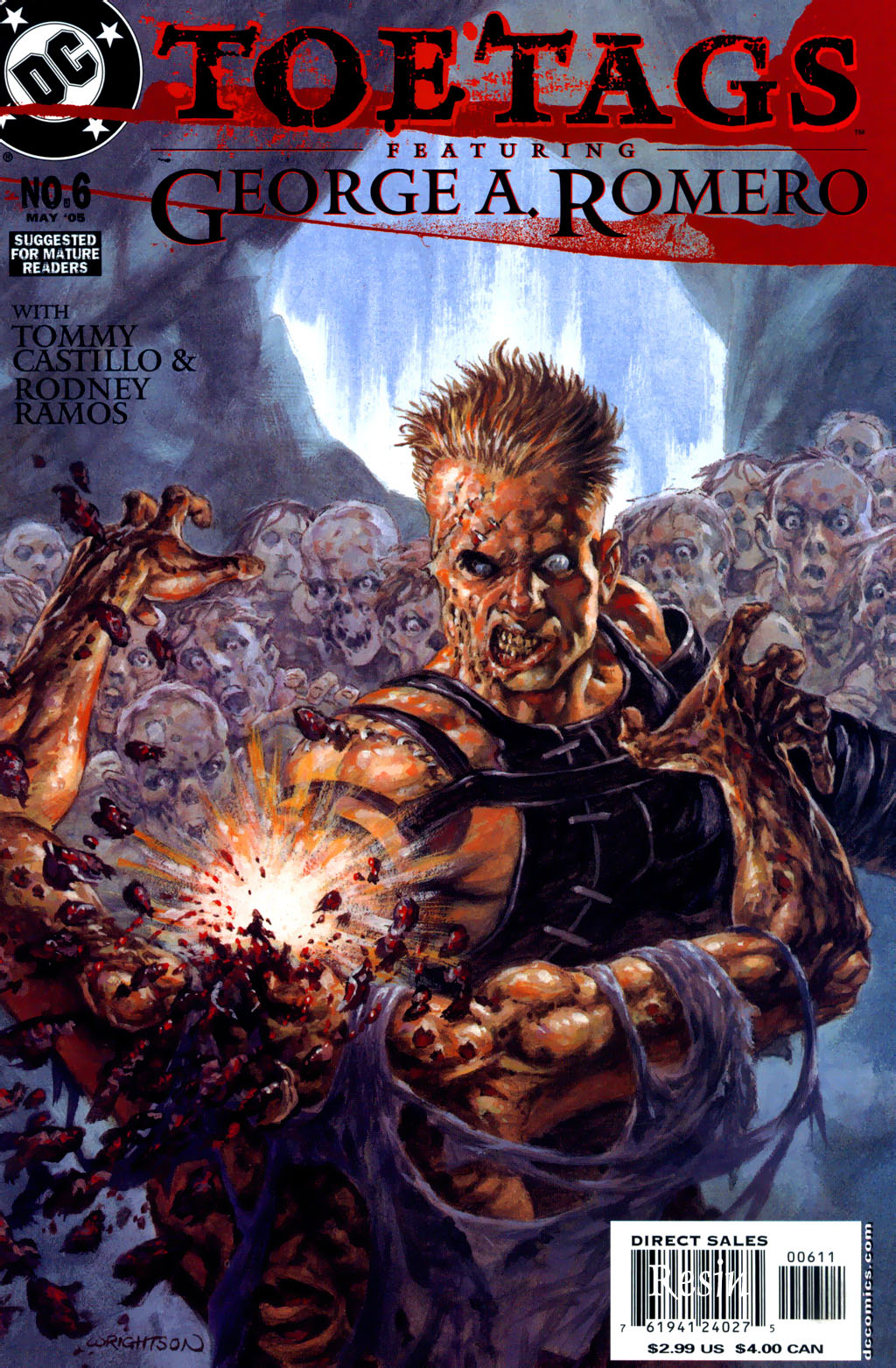 Read online Toe Tags Featuring George A. Romero comic -  Issue #6 - 1