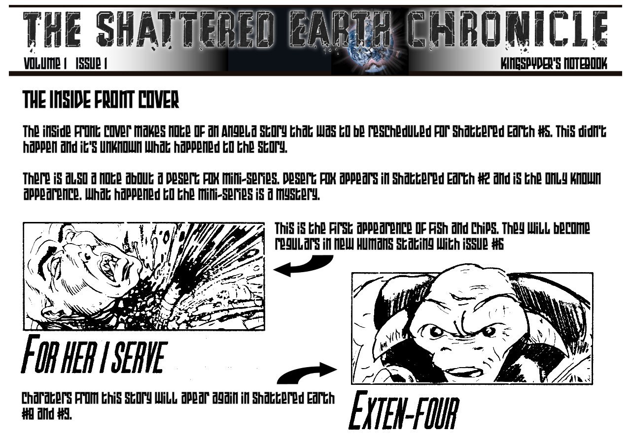 Read online Shattered Earth comic -  Issue #1 - 26