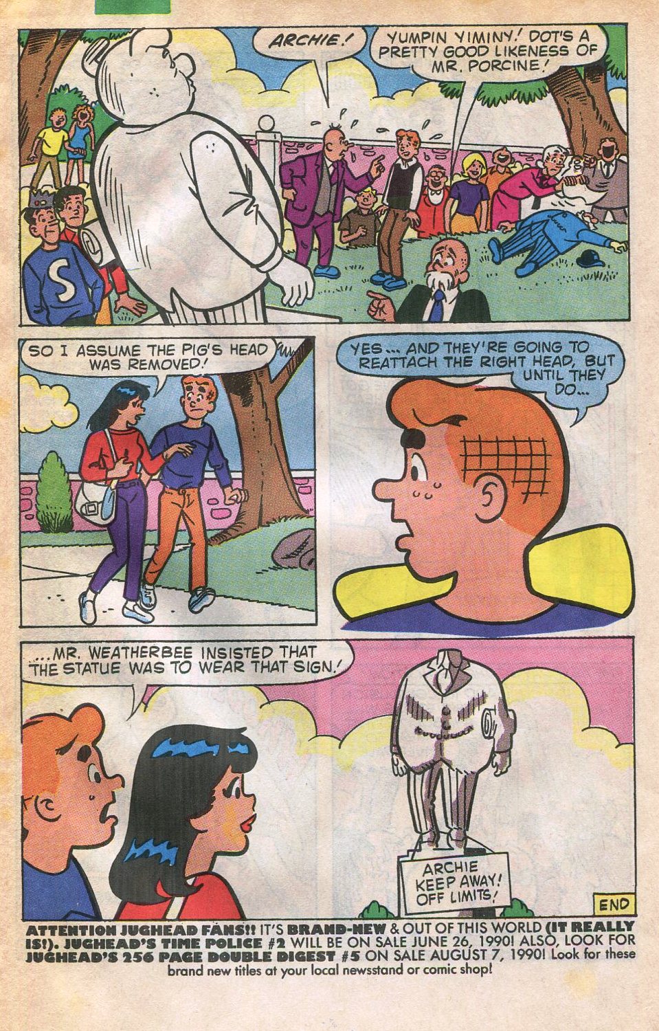 Read online Life With Archie (1958) comic -  Issue #280 - 32