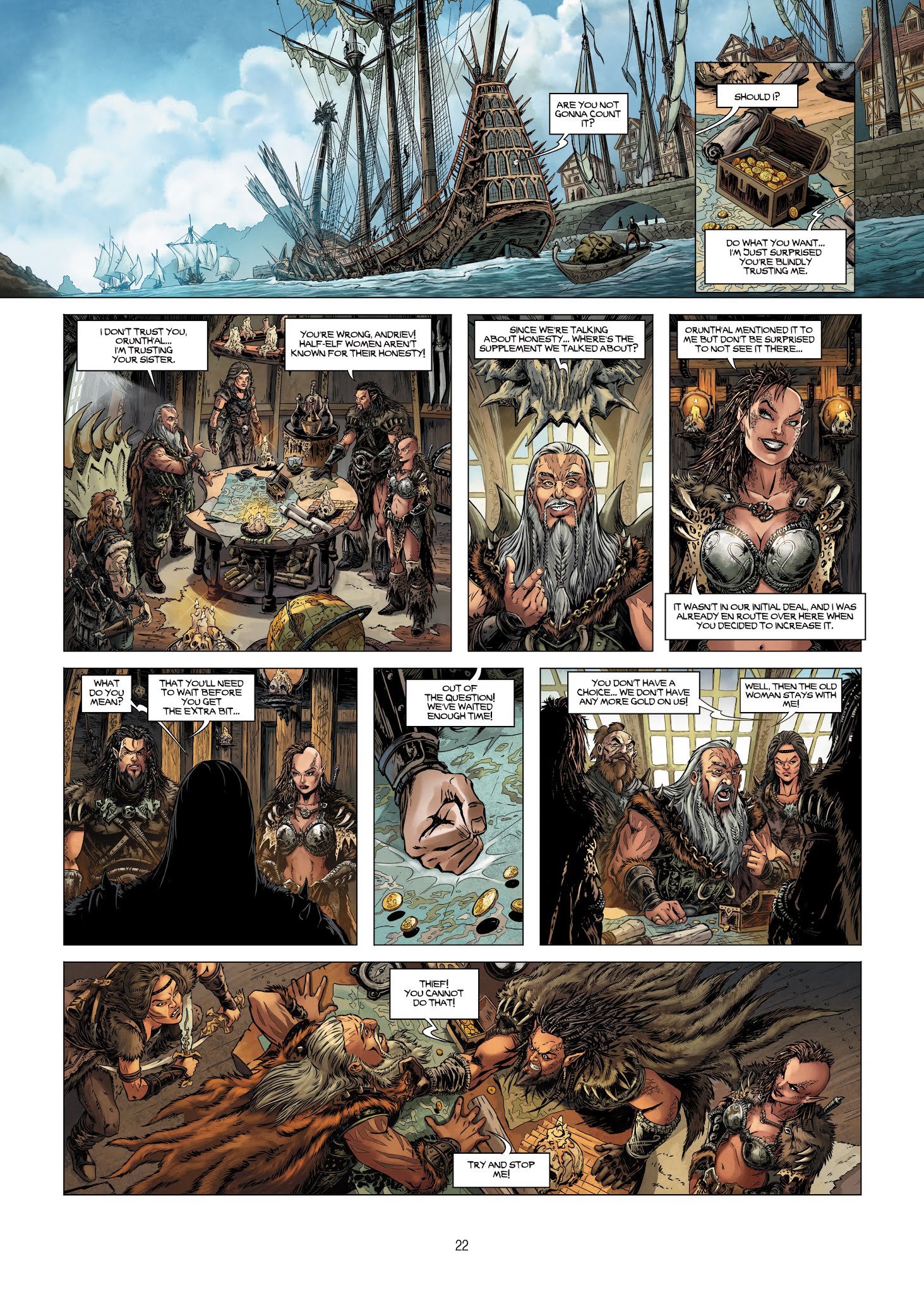 Read online Elves comic -  Issue #19 - 22