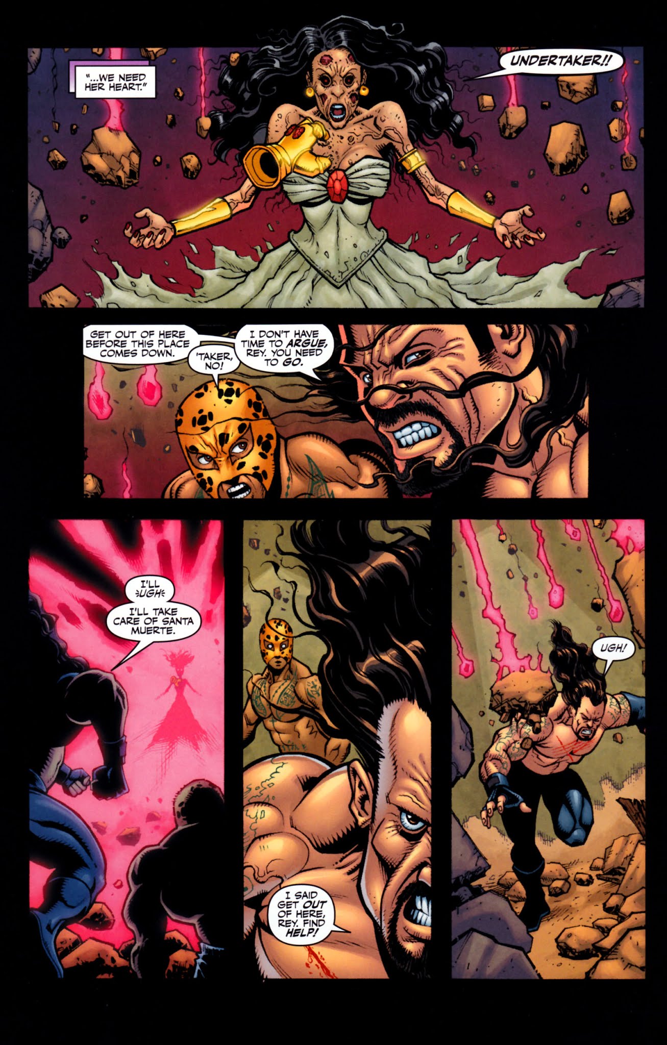 Read online WWE Heroes comic -  Issue #8 - 21