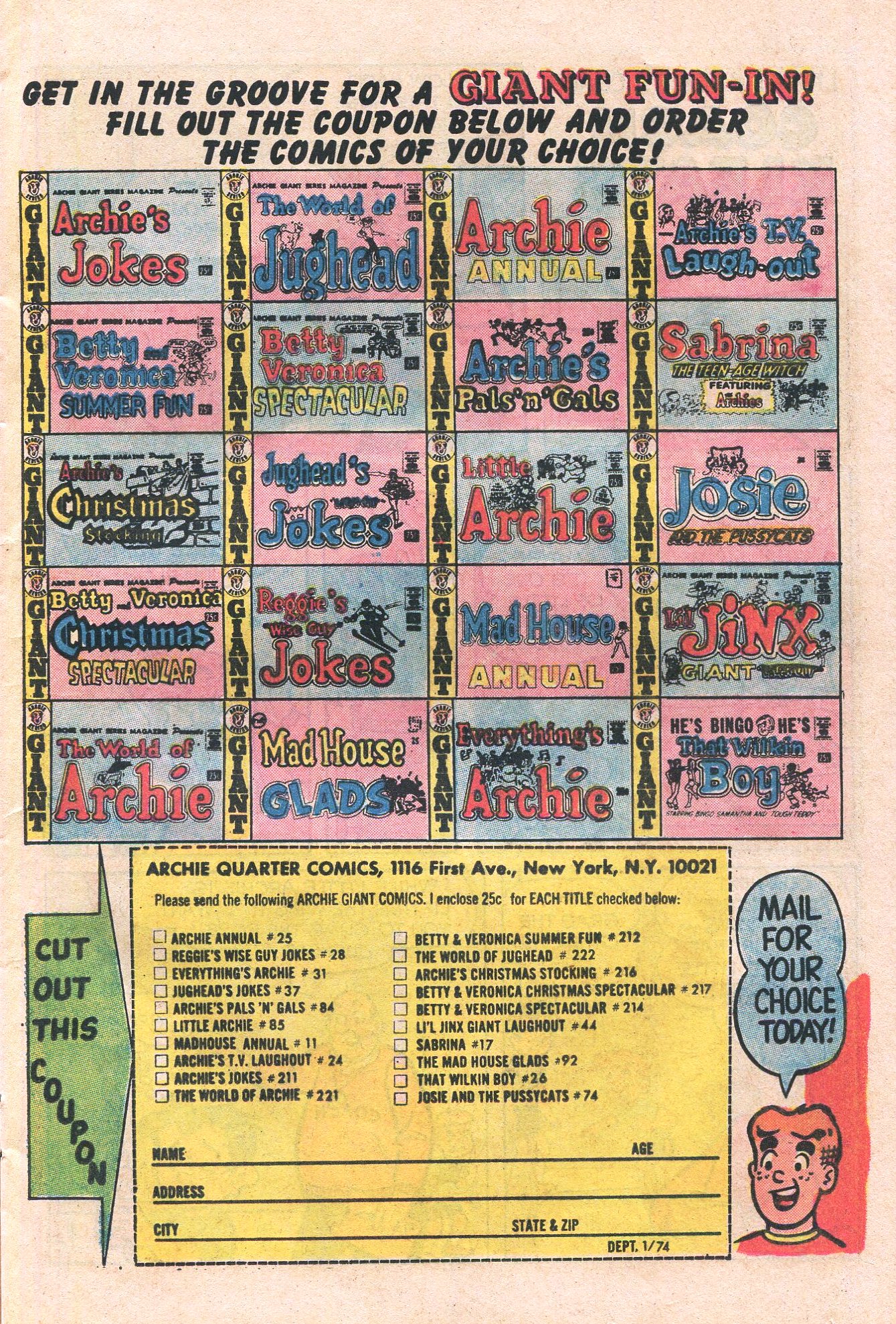 Read online The Adventures of Little Archie comic -  Issue #84 - 17