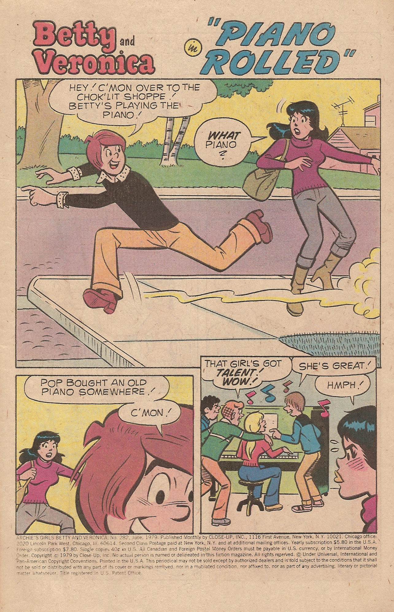 Read online Archie's Girls Betty and Veronica comic -  Issue #282 - 3