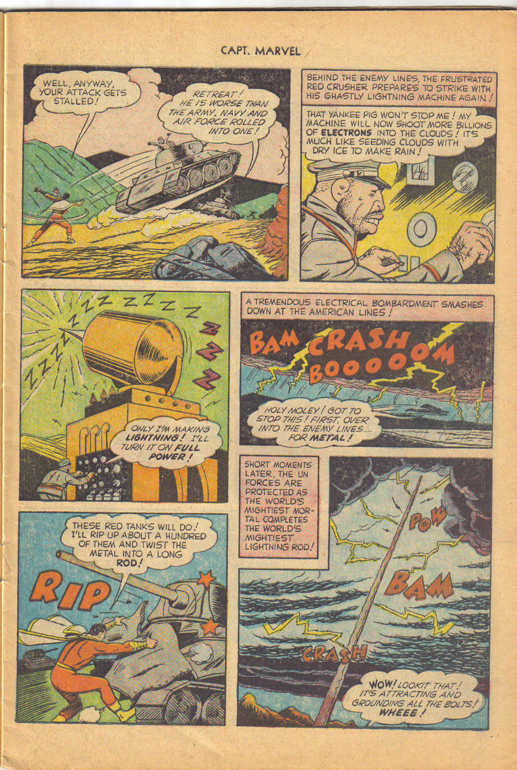 Read online Captain Marvel Adventures comic -  Issue #142 - 7