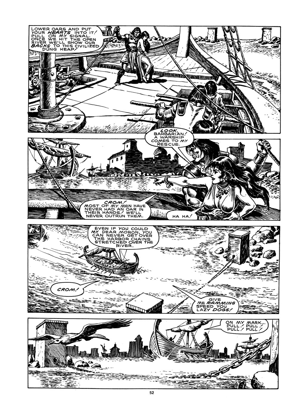 Read online The Savage Sword Of Conan comic -  Issue #148 - 50